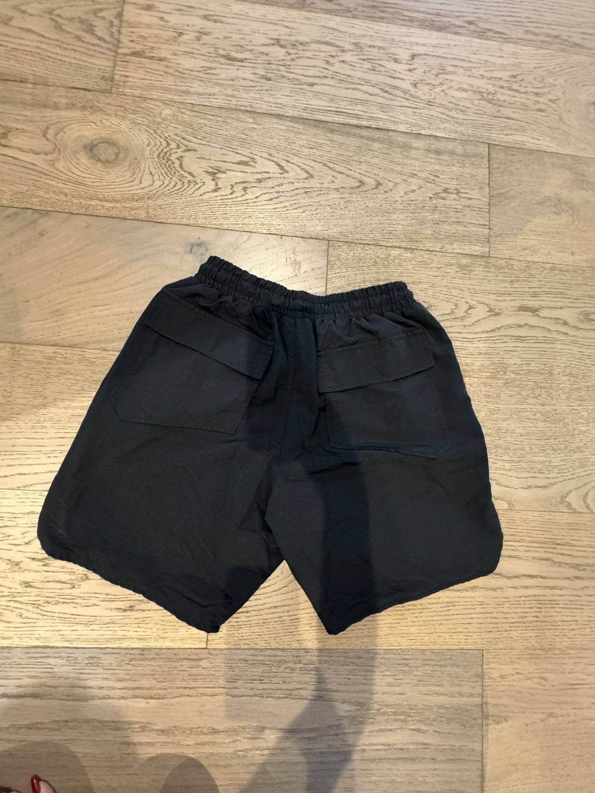 Rhude Rhude Big Logo Nylon Shorts Black – Size S Size US 30 / EU 46 - 3 Thumbnail