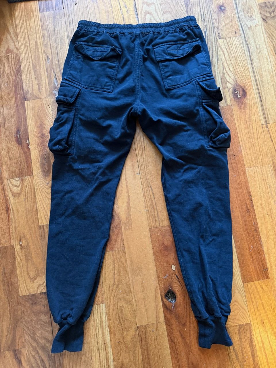 Rick Owens Drkshdw Rick Owens Darkshadow Mastodon Cargo Joggers Size US 30 / EU 46 - 2 Thumbnail