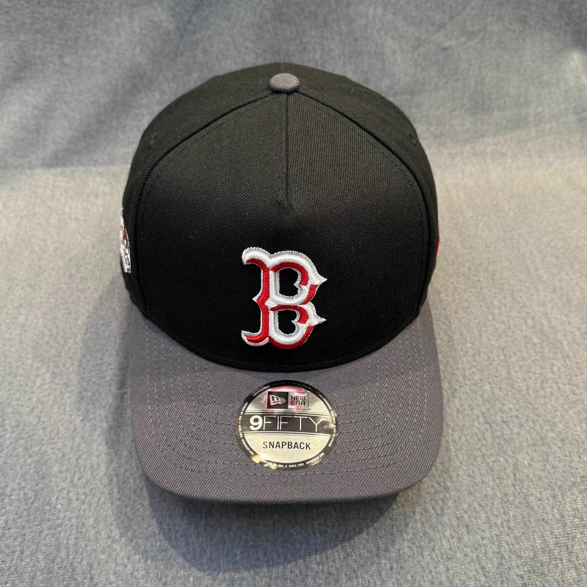 New Era New Era Baseball Cap Flat Brim Hat Q5 Size ONE SIZE - 1 Thumbnail