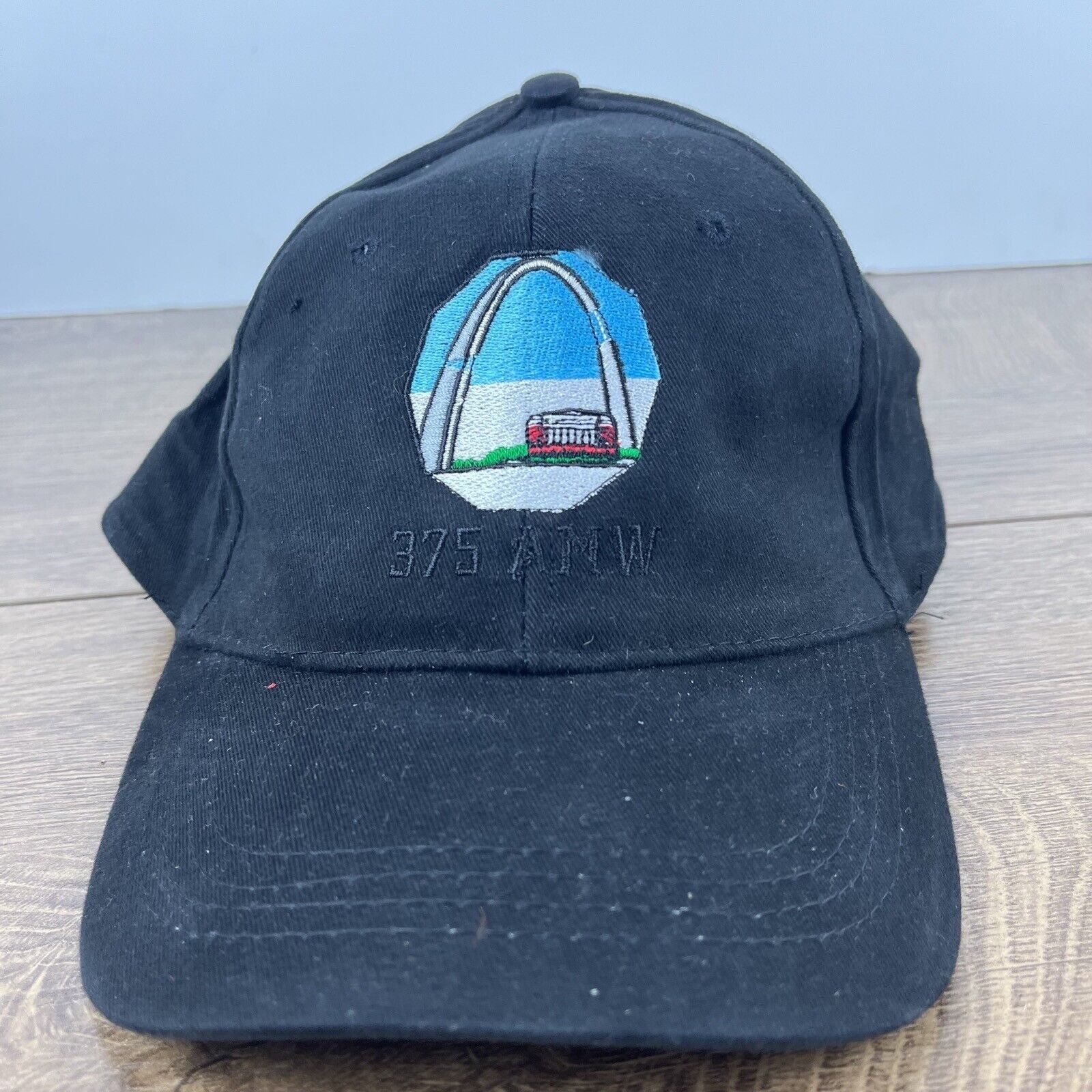 Other 375 AMW Hat Black Cap Hat Adjustable Hat Black Adult Hat Size ONE SIZE - 2 Thumbnail