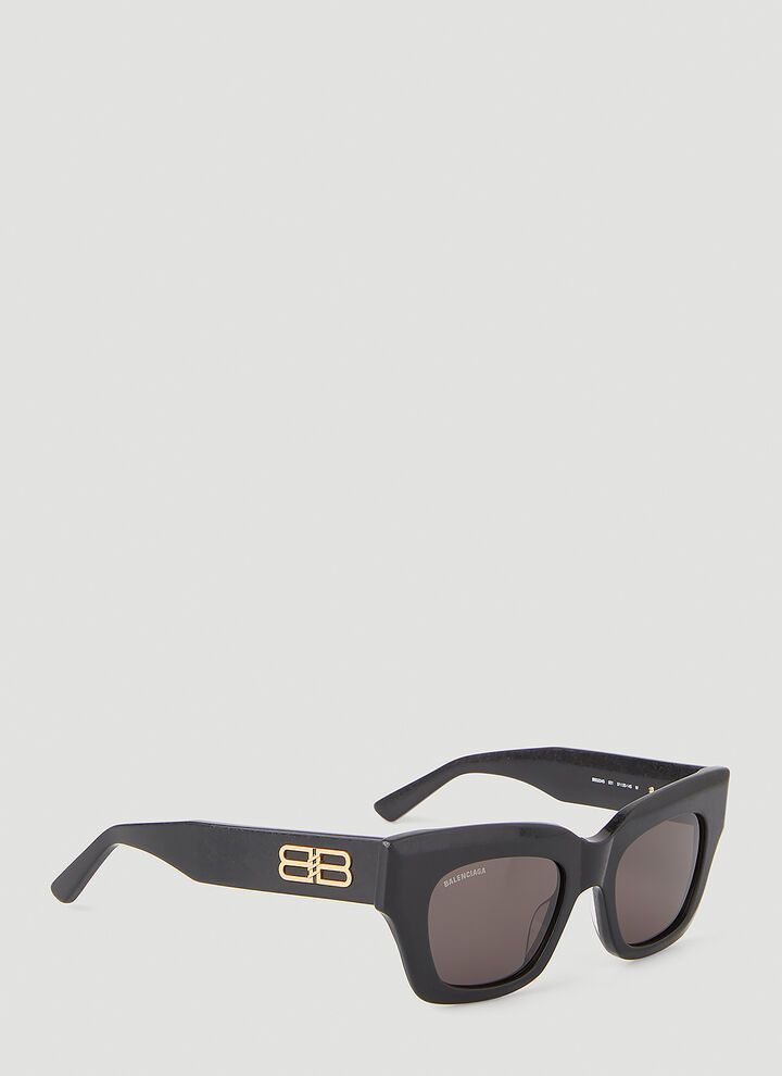 Balenciaga o1in1g1024 Size : OS / Rive Gauche D- Frame Sunglasses Black Size ONE SIZE - 2 Thumbnail