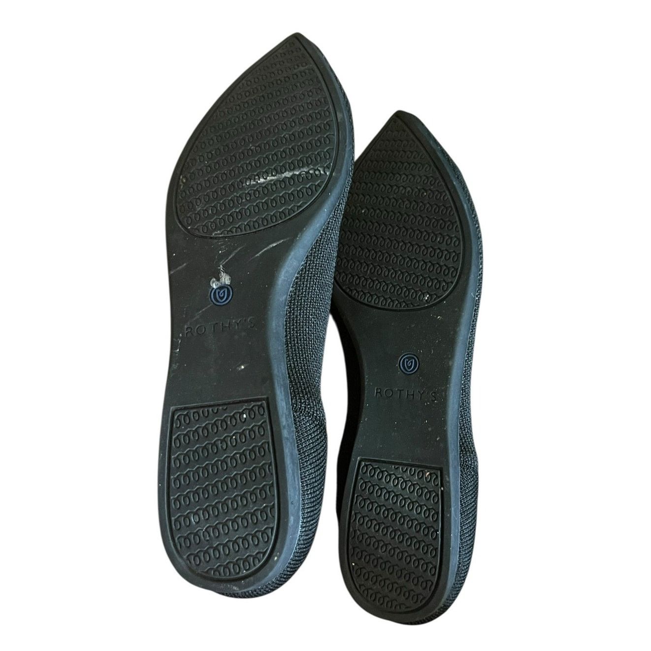 Rothy's Rothy’s The Point Women’s Flats Black Size 8 Size US 8 / IT 38 - 2 Thumbnail