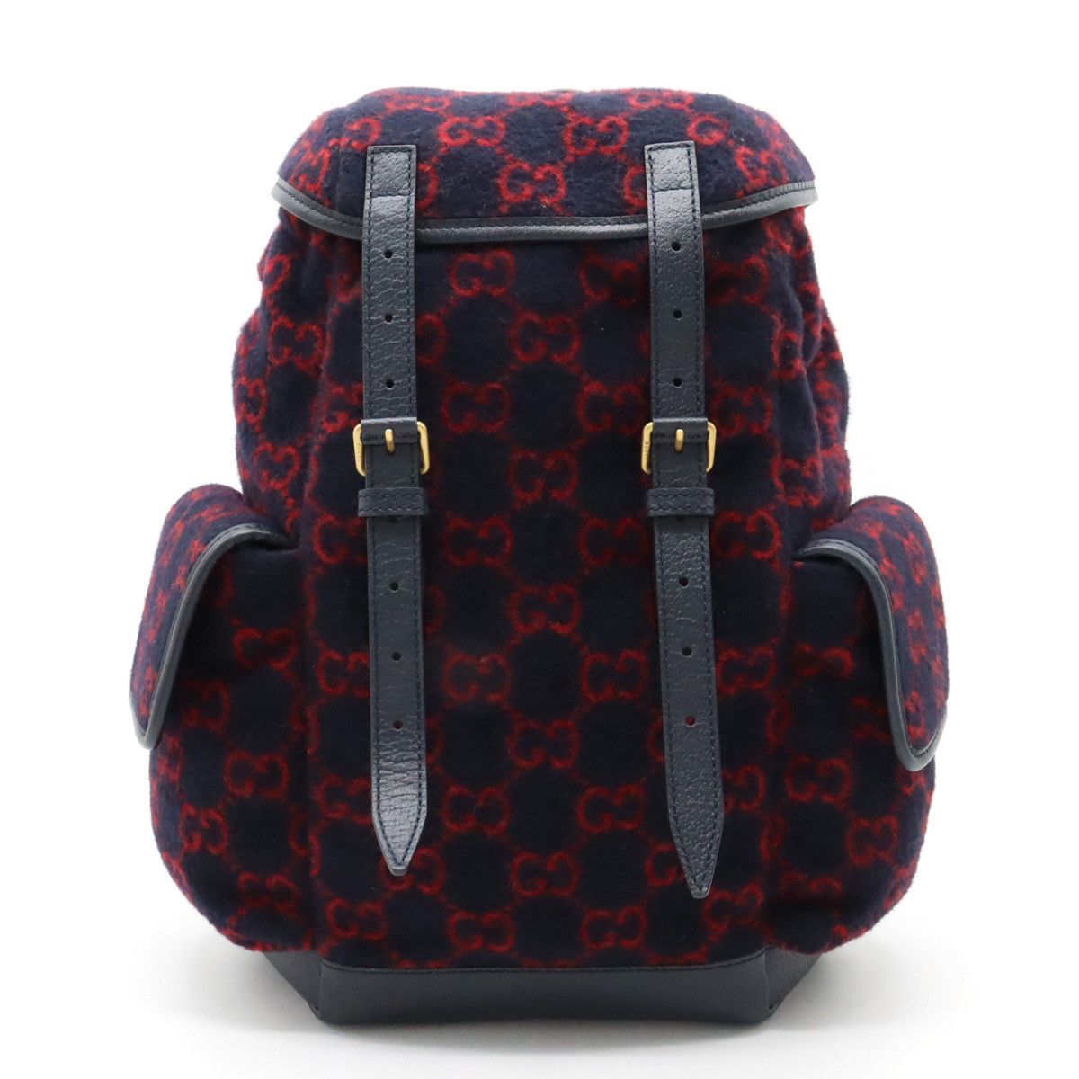 Gucci Backpack Backpack 337075 Black Red Green Techno Canvas Gucci Gucci Gucci Techno Canvas Leather Webline Backpack  main image 4