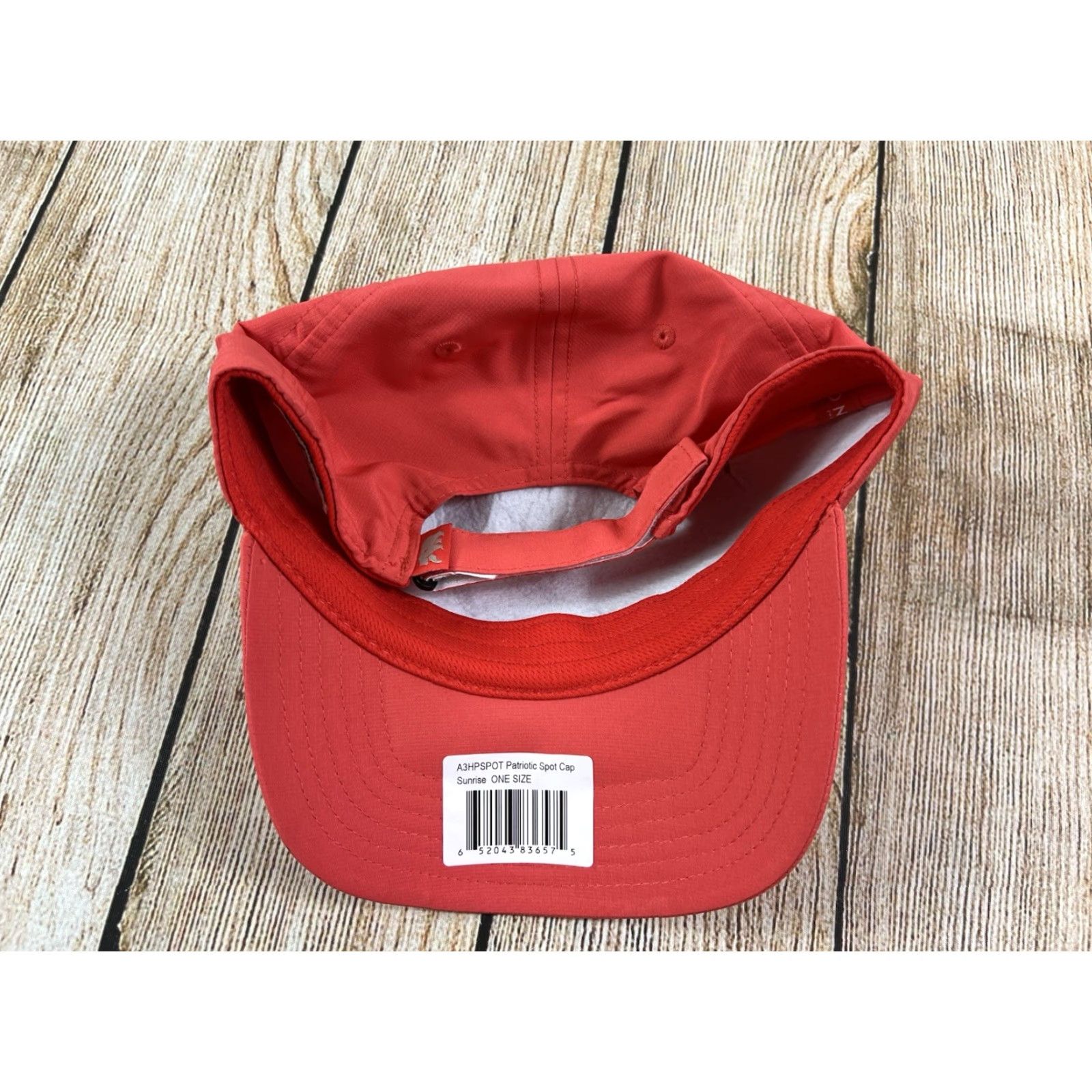 J Brand The Normal Brand Sunrise Patriotic Spot Cap Hat One Size Red Men Baseball Cap Adjustable Breathable Lightweight Size ONE SIZE - 6 Thumbnail