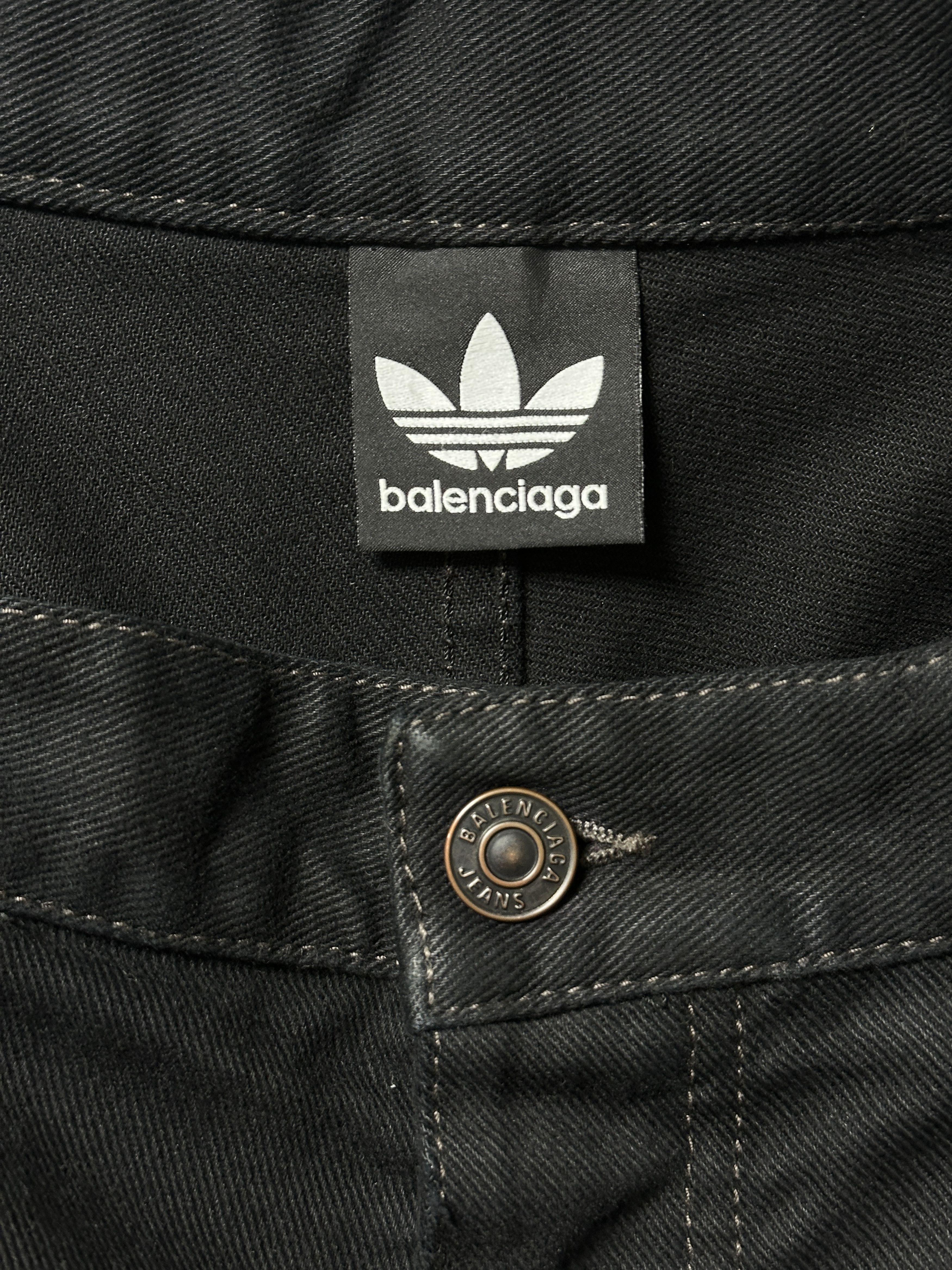 Adidas × Balenciaga Balenciaga X Adidas Large Baggy Jeans Size US 32 / EU 48 - 3 Thumbnail