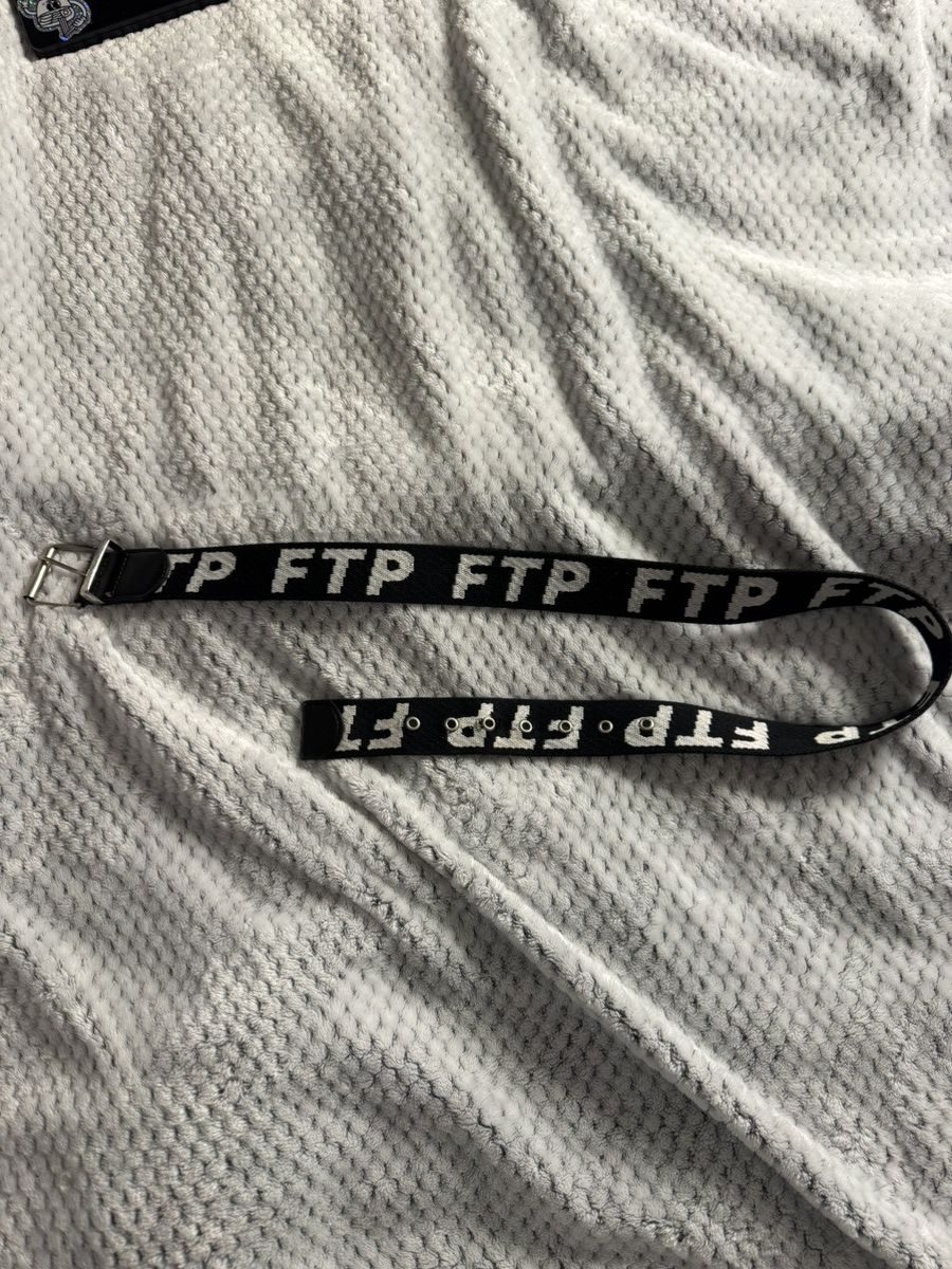 Fuck The Population FTP Woven Logo Belt S/M Size ONE SIZE - 2 Thumbnail