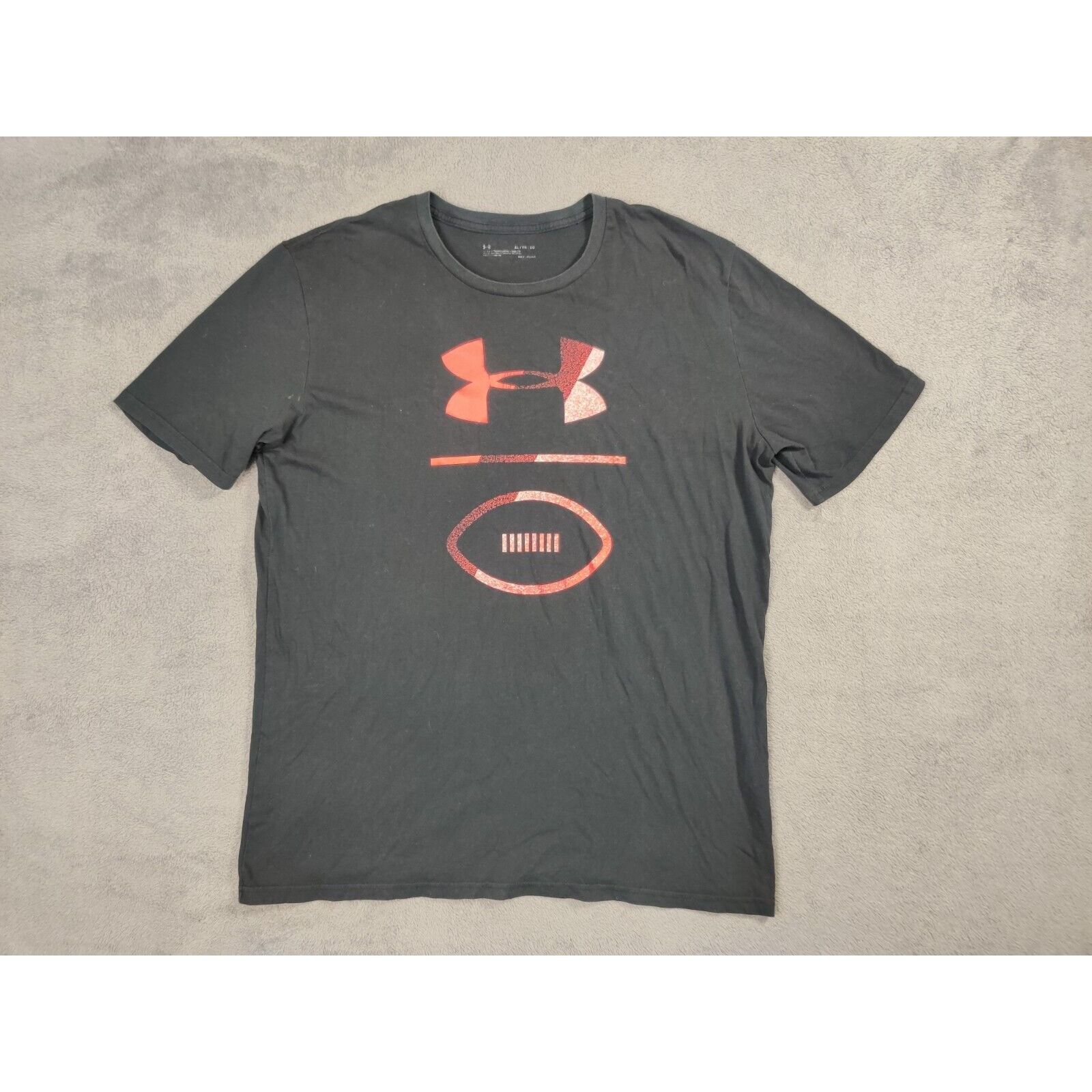 Under Armour Under Armour Shirt Adult Mens XL Black Football Sports Size US XL / EU 56 / 4 - 1 Thumbnail