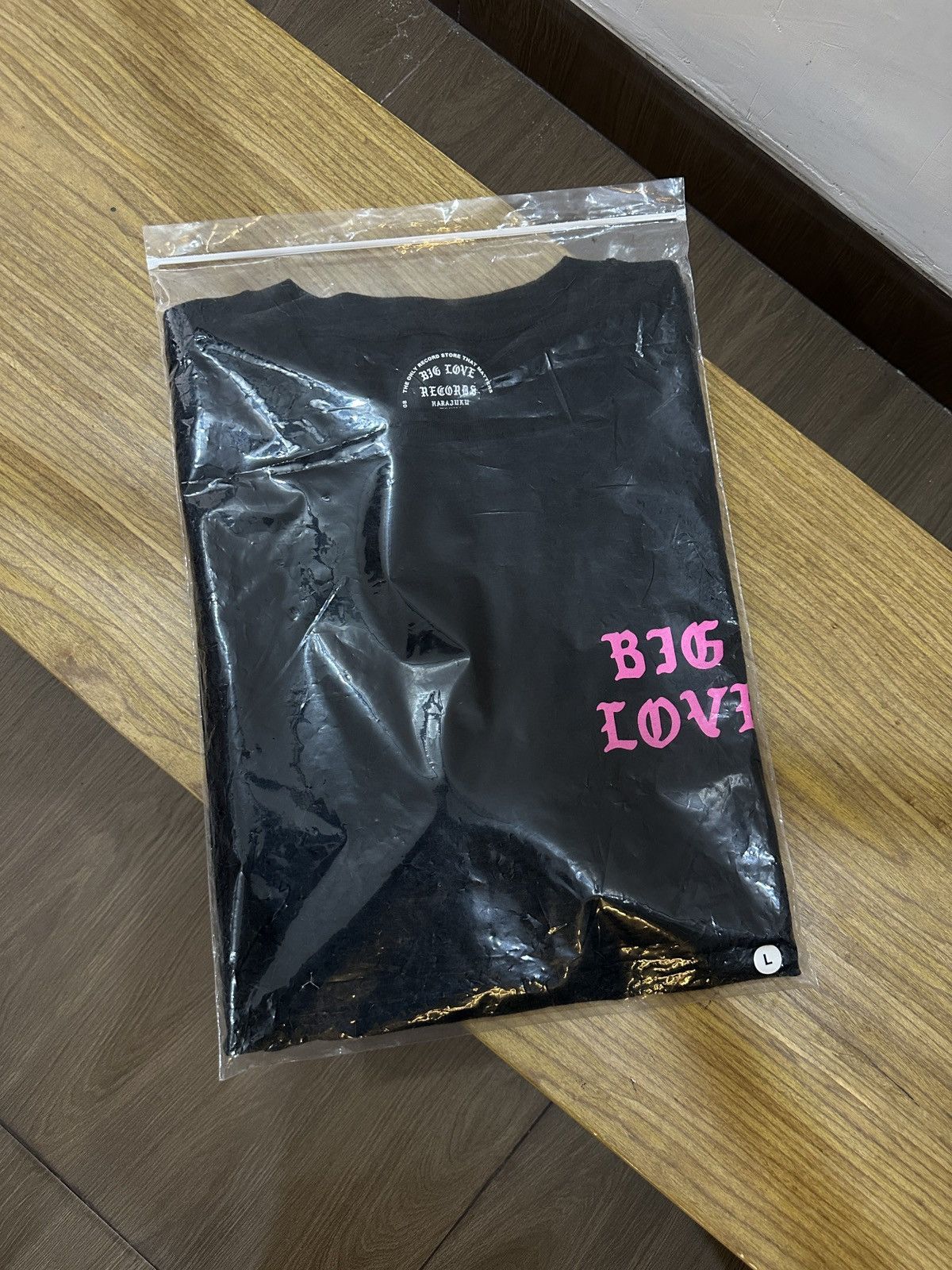 Japanese Brand Big Love Record Tokyo tee 25 "Black" - L Size US L / EU 52-54 / 3 - 6 Thumbnail