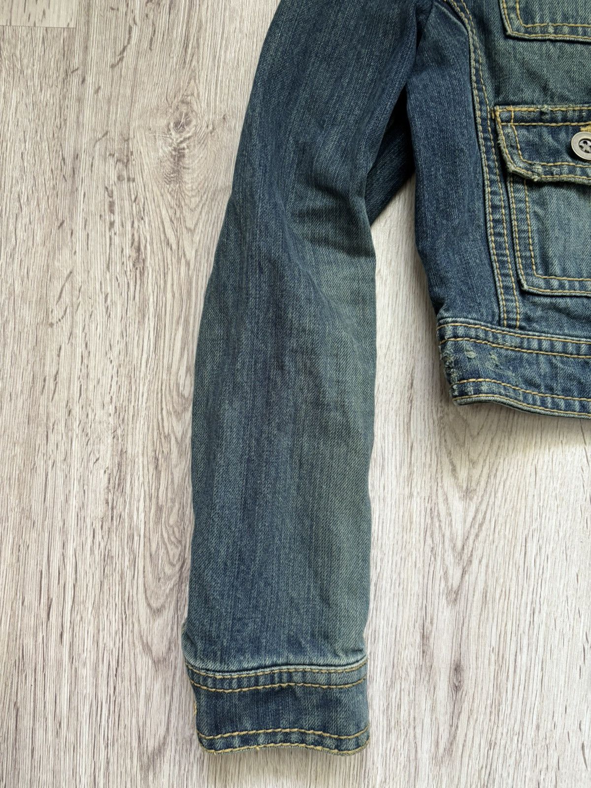 Other MK KLEIN+ Cropped Denim Jacket Size XS / US 0-2 / IT 36-38 - 2 Thumbnail