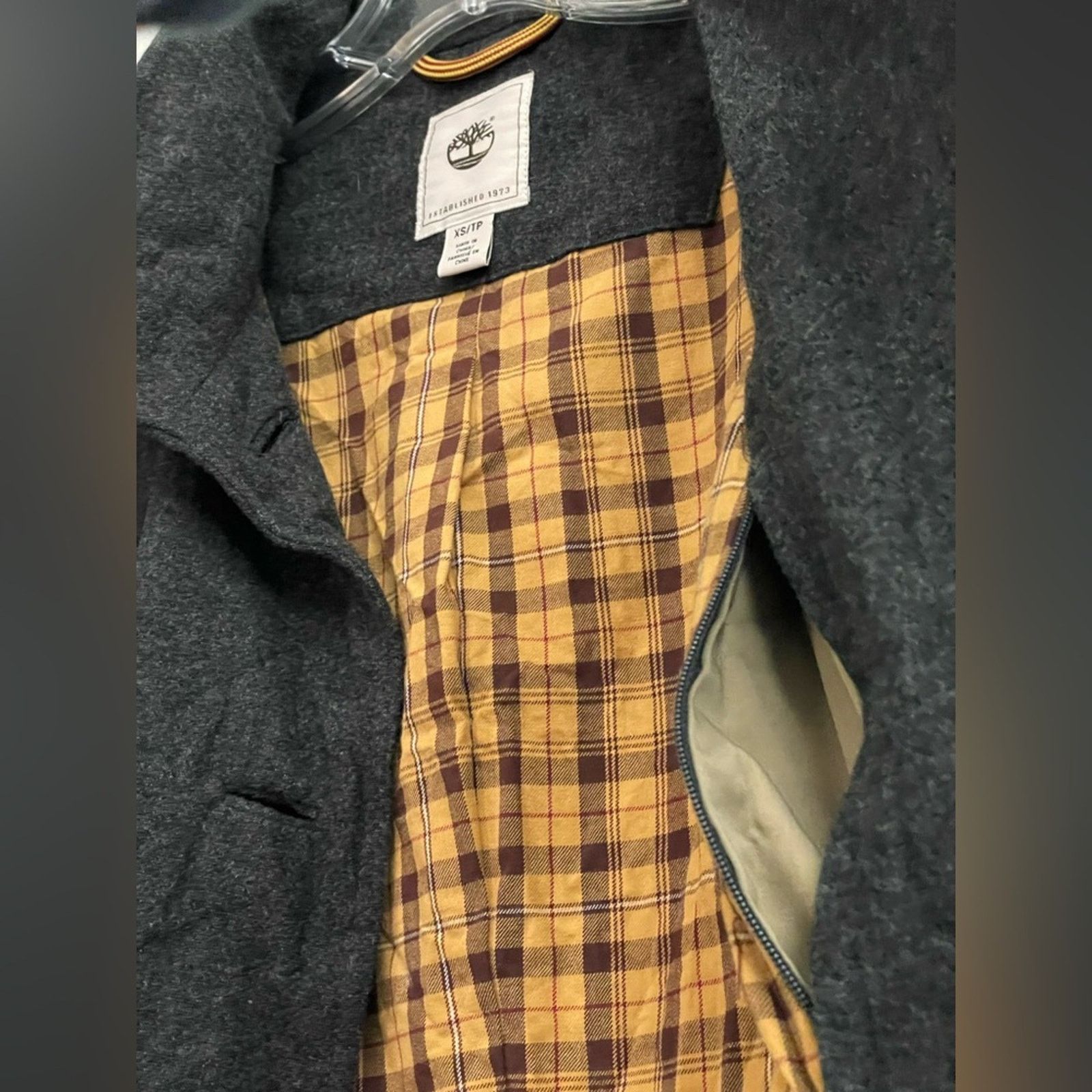 Timberland Timberland 100% Wool Women Jacket Belted Waist XS Size XS / US 0-2 / IT 36-38 - 8 Thumbnail