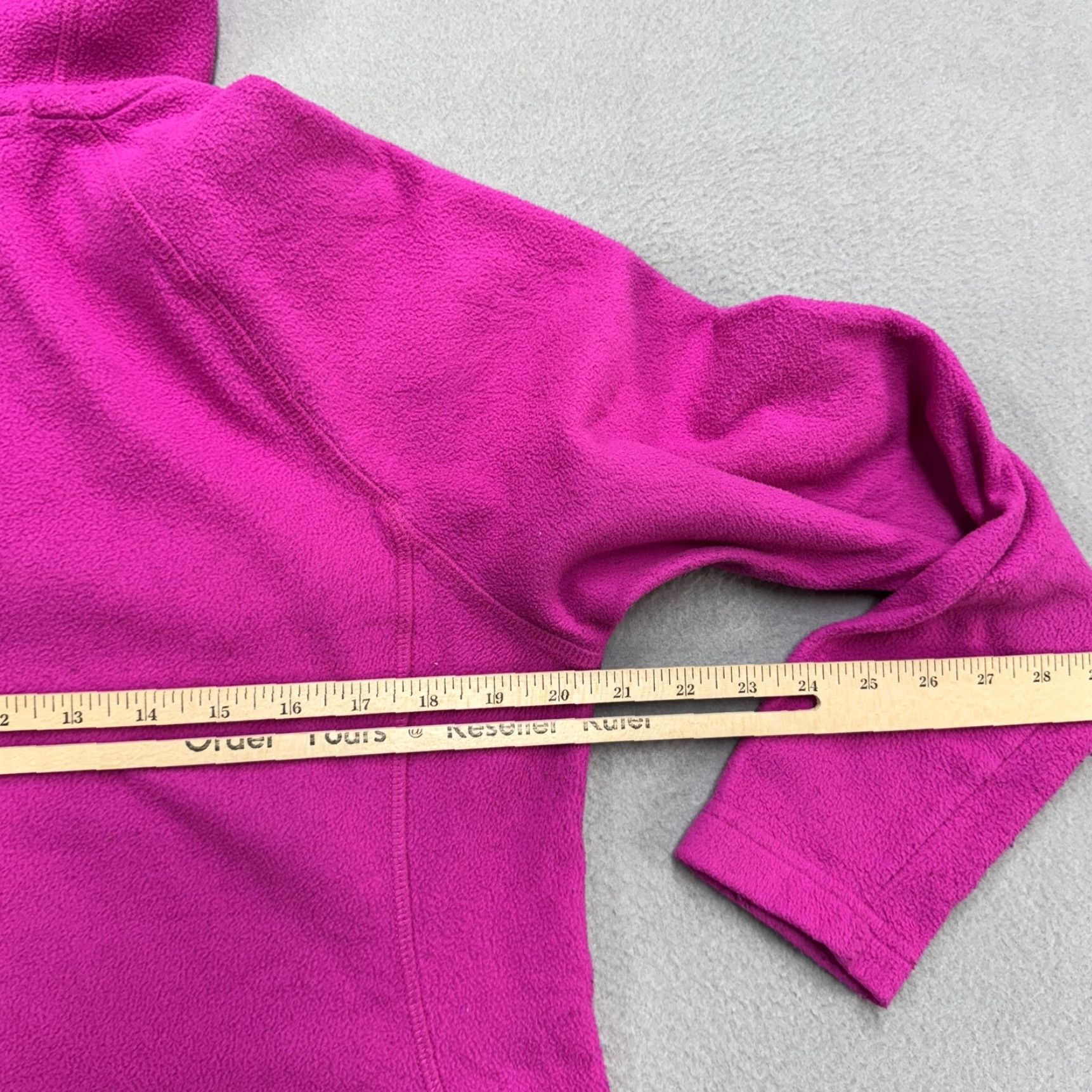 The North Face The North Face Jacket Womens Large Pink Fleece Full Zip Hooded Outdoor Size L / US 10 / IT 46 - 5 Thumbnail