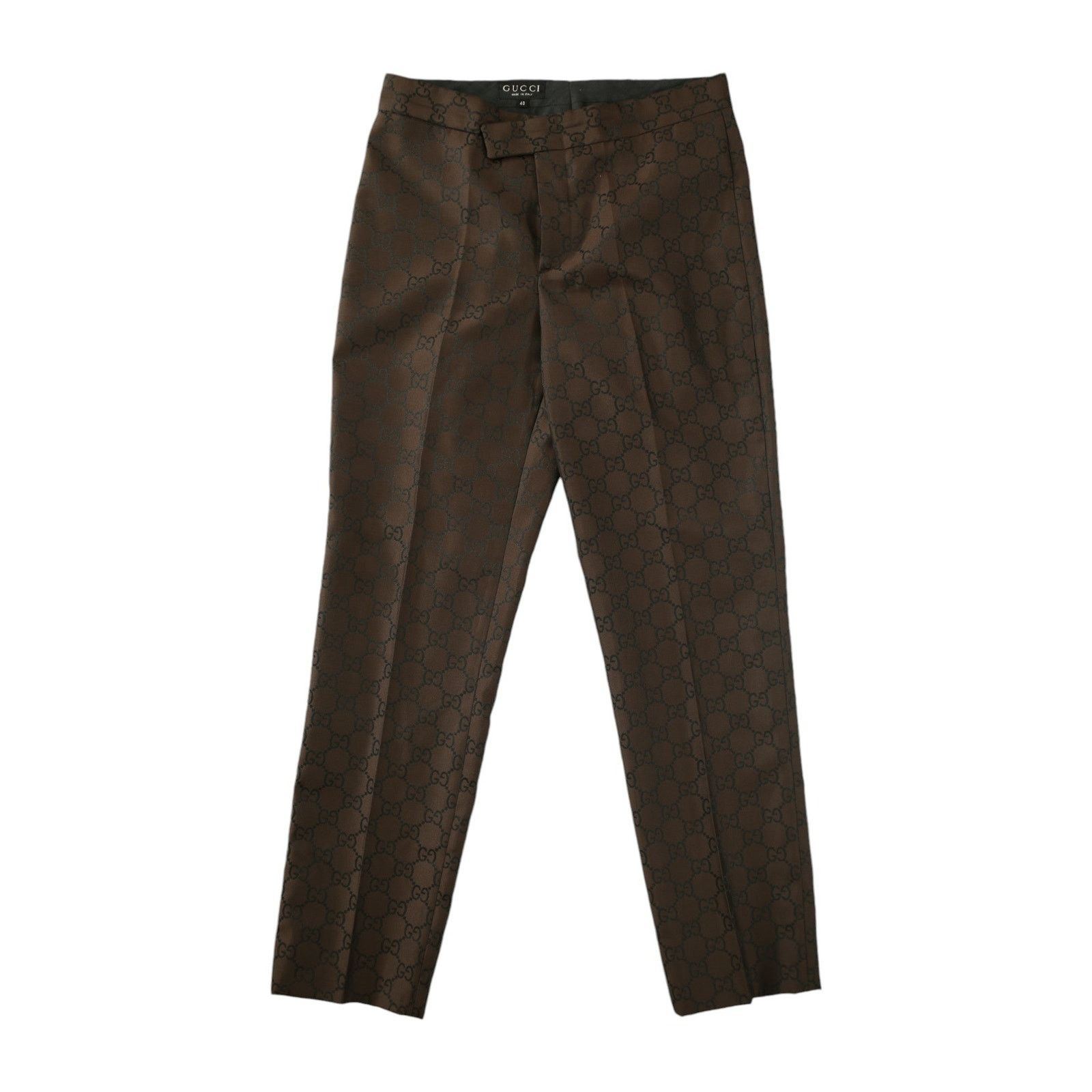 Gucci by Tom Ford S/S 1998 Monogram Pants Size 27" / US 4 / IT 40 - 2 Thumbnail