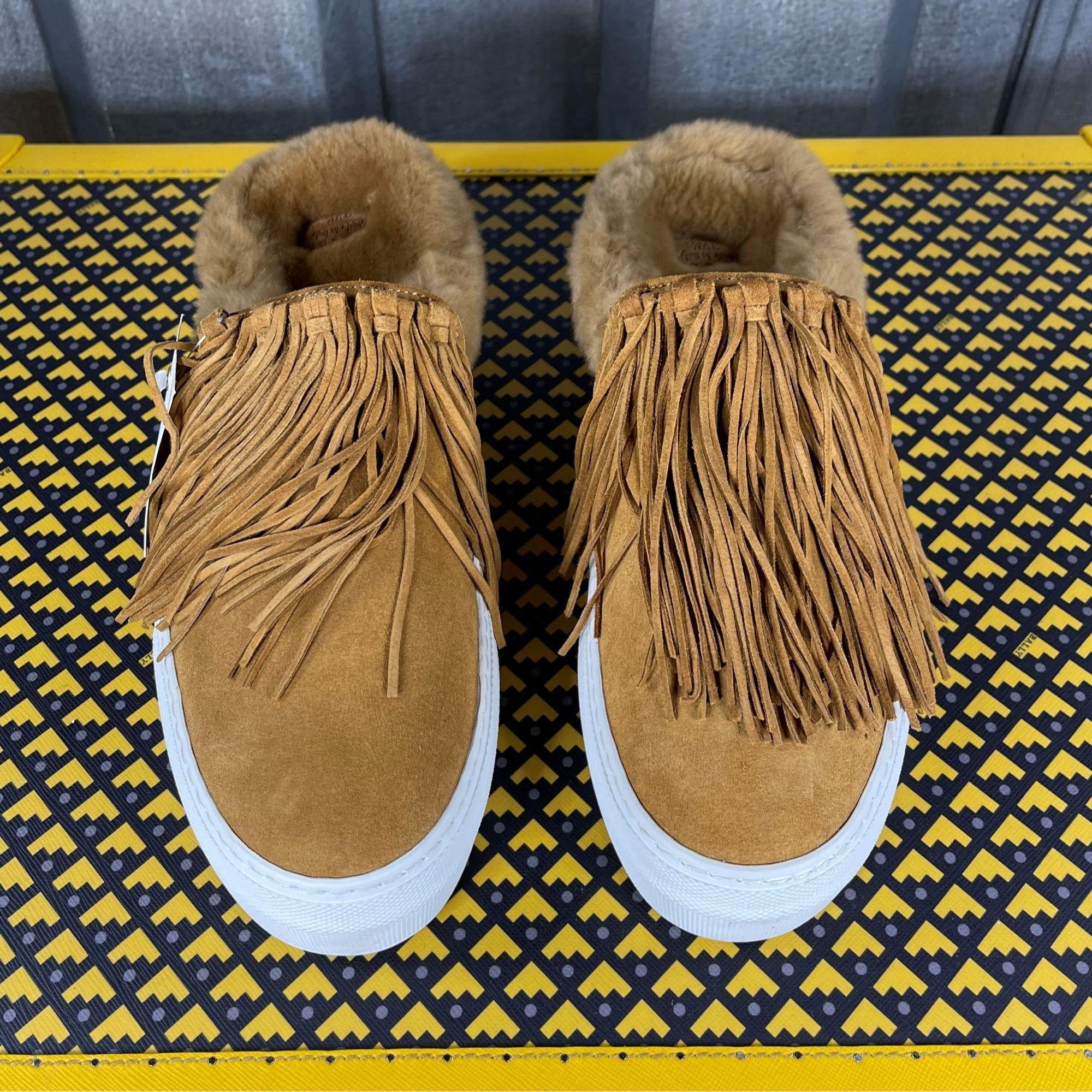 Buscemi Buscemi Sabot Fringe Suede Rame Suede Sneaker US 7.5 EU 37.5 Size US 7.5 / IT 37.5 - 3 Thumbnail