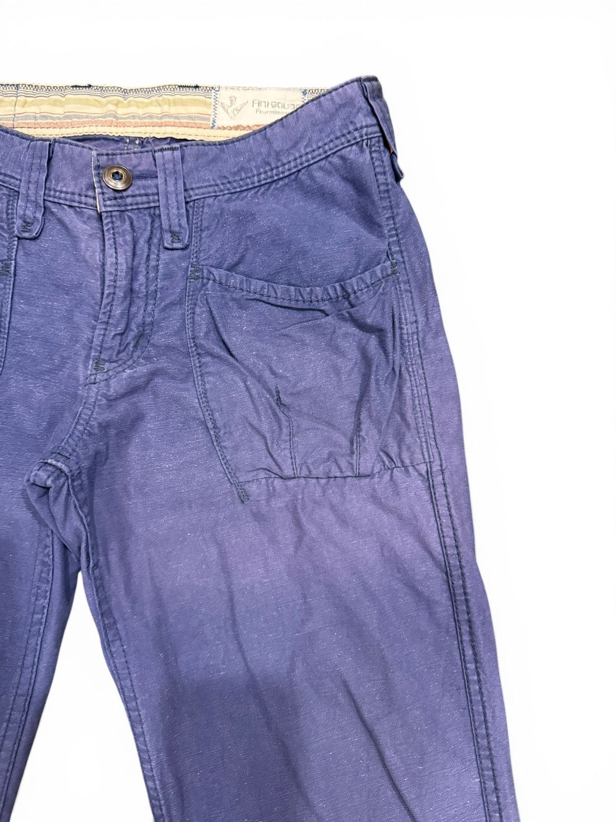 Japanese Brand JAPAN BRAND Antgauge Fourmimesure Navy Casual Pants Size US 27 - 4 Thumbnail