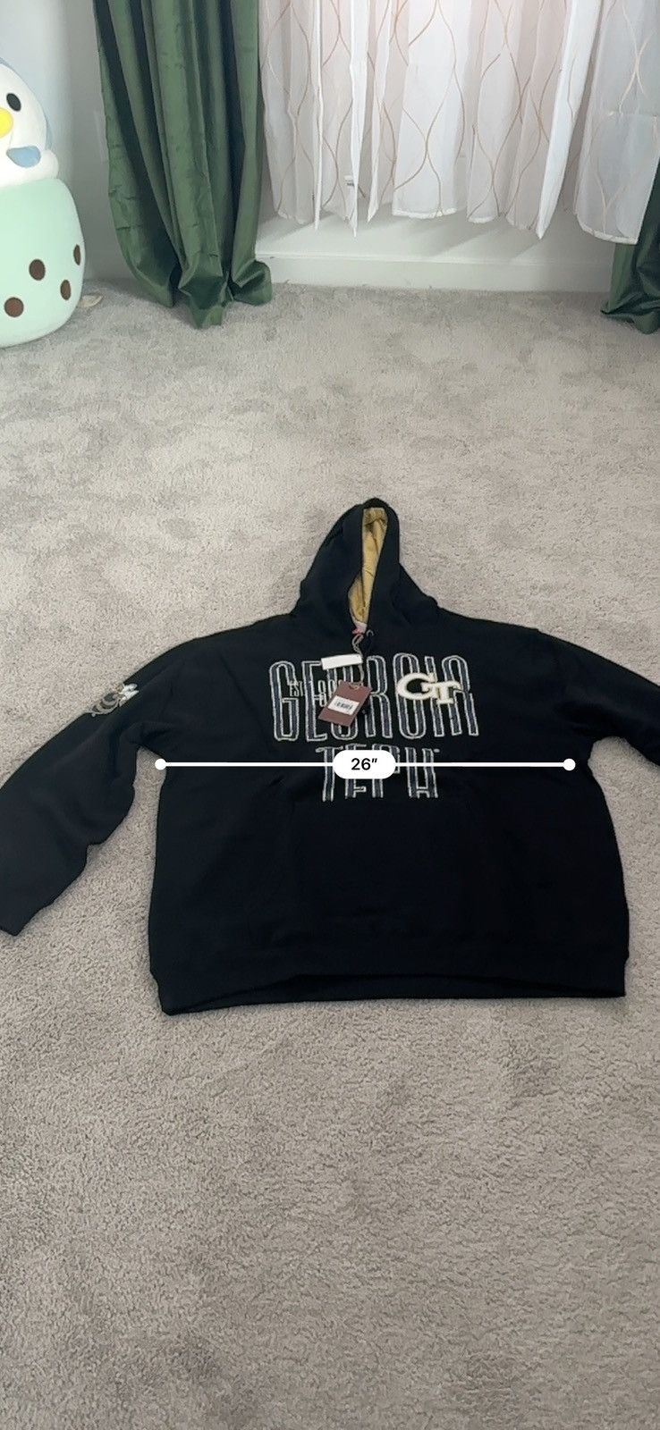Mitchell & Ness Mitchell & Ness NCAA Georgia Tech Hoodie 2XL NWT Size US XXL / EU 58 / 5 - 9 Thumbnail