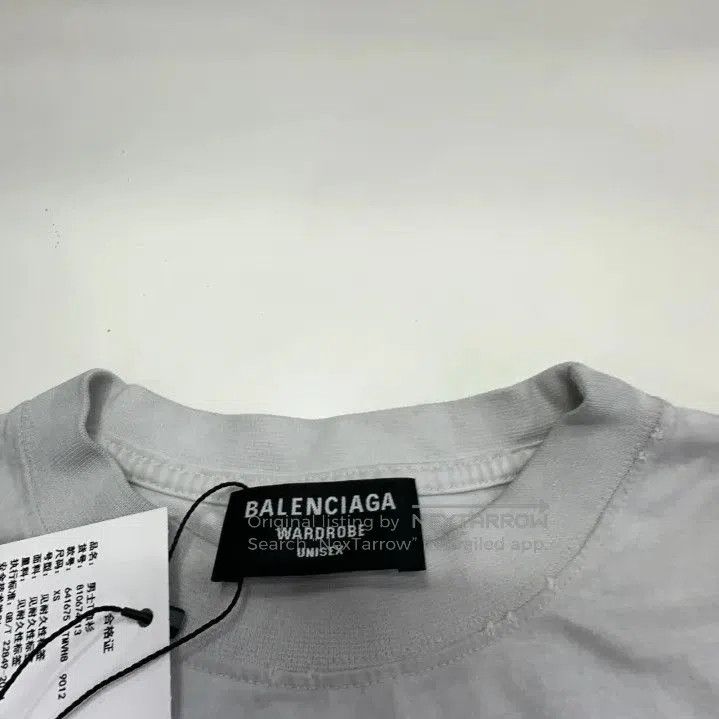 Balenciaga Balenciaga SS22 Logo Print Short Sleeve T. Size US XS / EU 42 / 0 - 5 Thumbnail