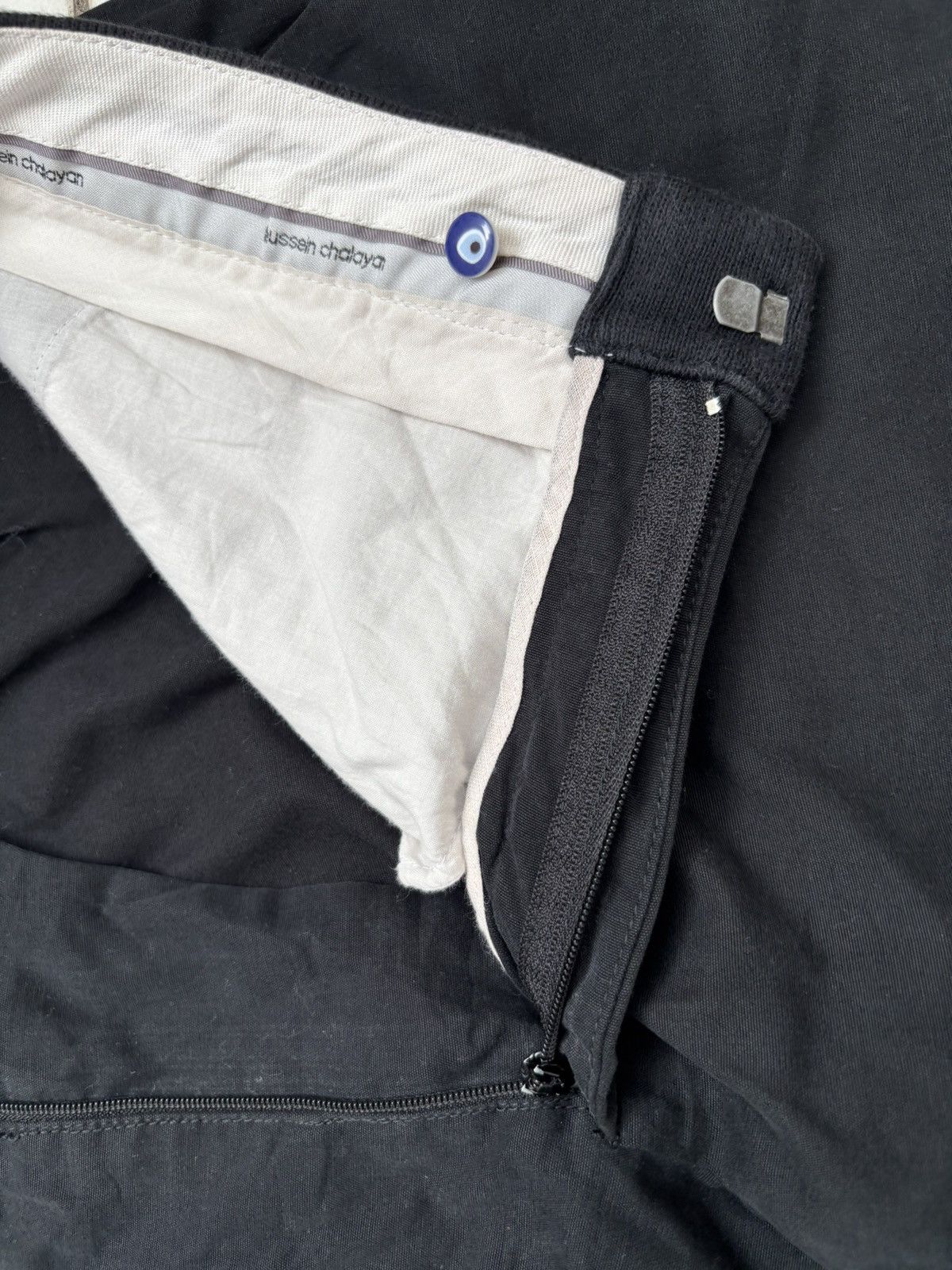 Hussein Chalayan 2000s Asymmetrical Pocket Trousers Size US 34 / EU 50 - 9 Thumbnail