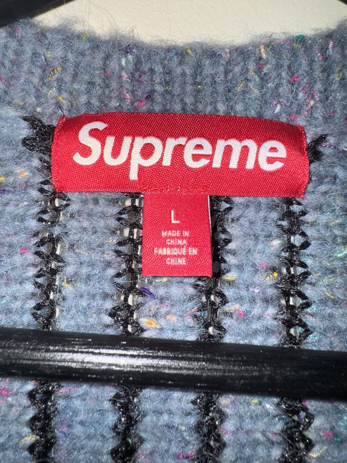 Supreme Supreme Confetti Cardigan | Grailed