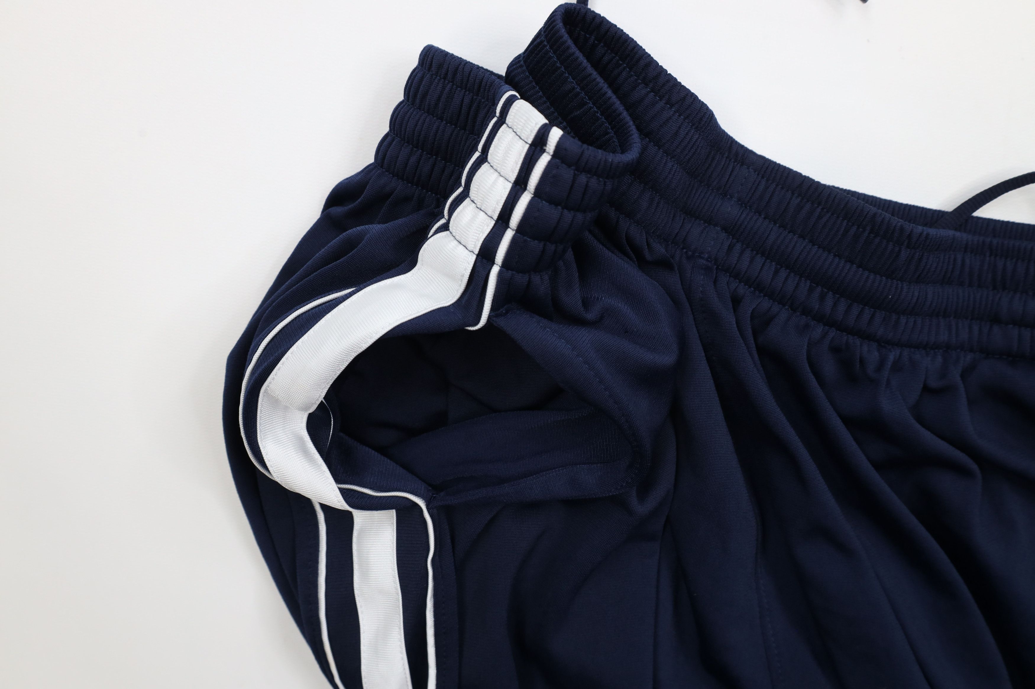 Nike × Vintage Vintage Y2K Nike Wide Leg Scott Mini Swoosh Pants Blue Size US 40 / EU 56 - 9 Thumbnail