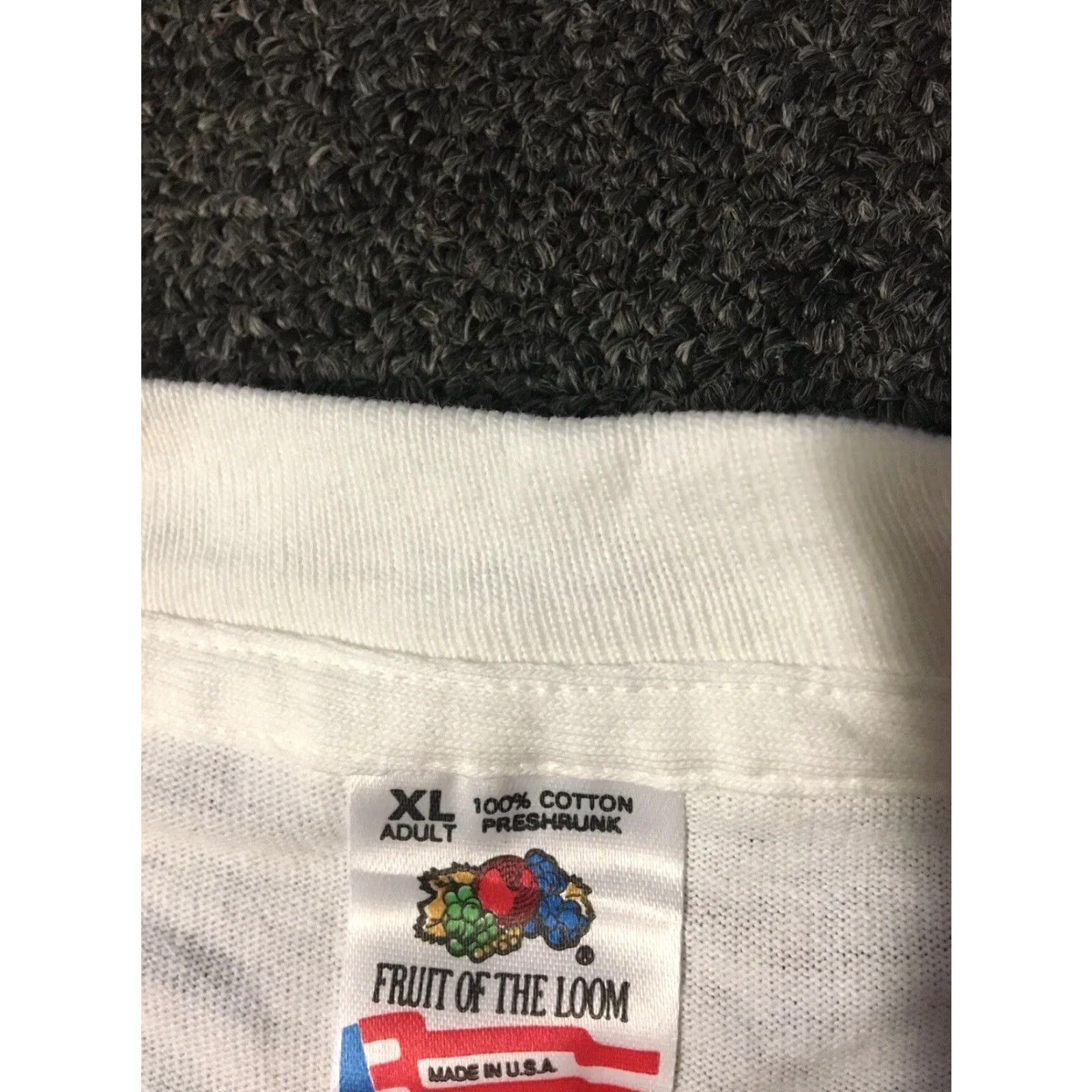 Vintage VINTAGE San Diego State University Shirt XL White Monopoly Bored Of Education 90s 80s Parody College University SDSU Mens Graphic Tee Size US XL / EU 56 / 4 - 6 Thumbnail