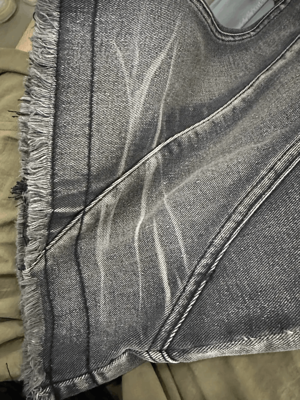 Japanese Brand × Jean × Vintage Jeans West Coast WorkWear Ripped Mopping Pants Size US 32 / EU 48 - 11 Thumbnail