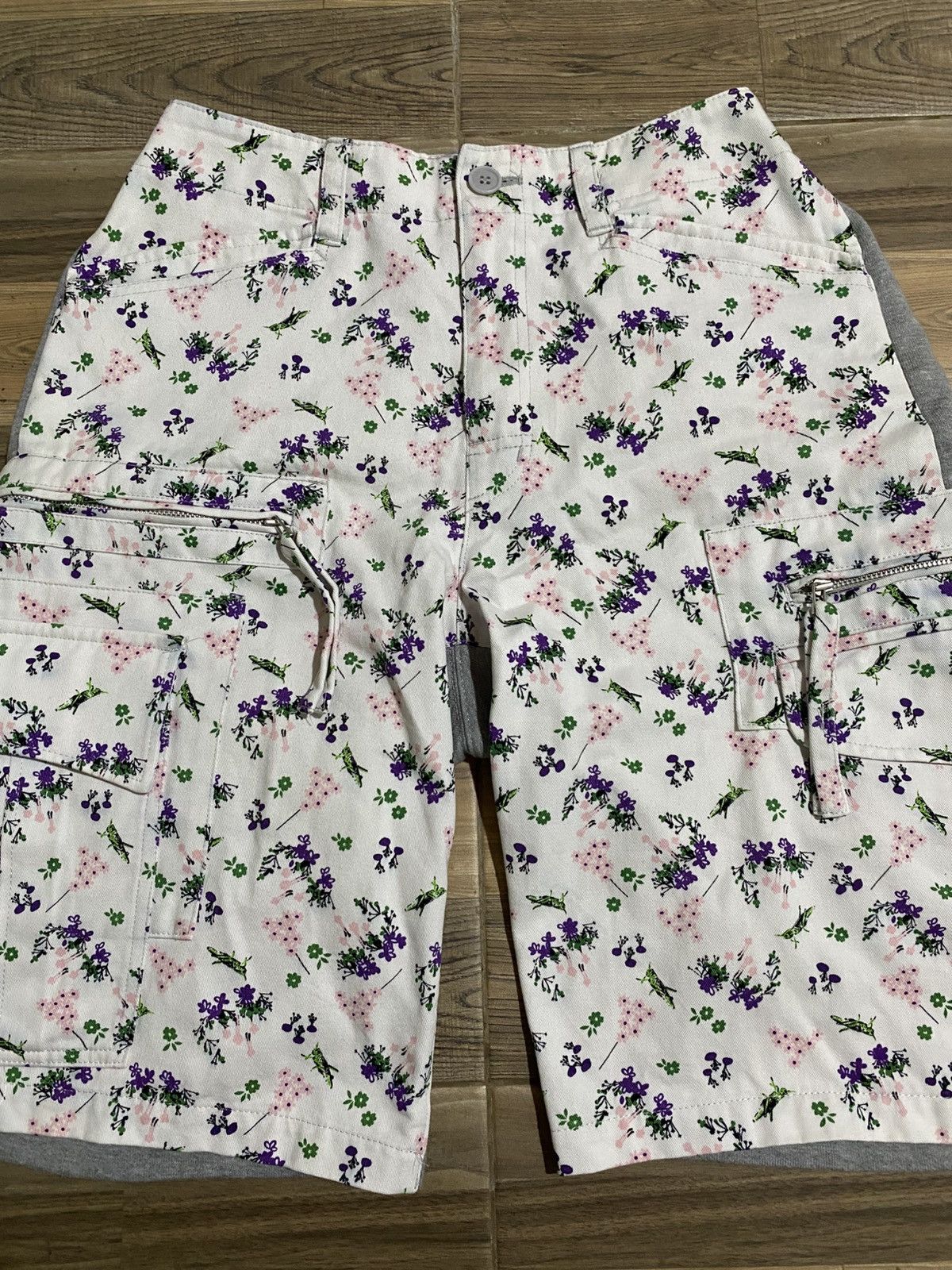 Japanese Brand × gomme GOMME SHORT CARGO PANTS Size 29" - 2 Thumbnail