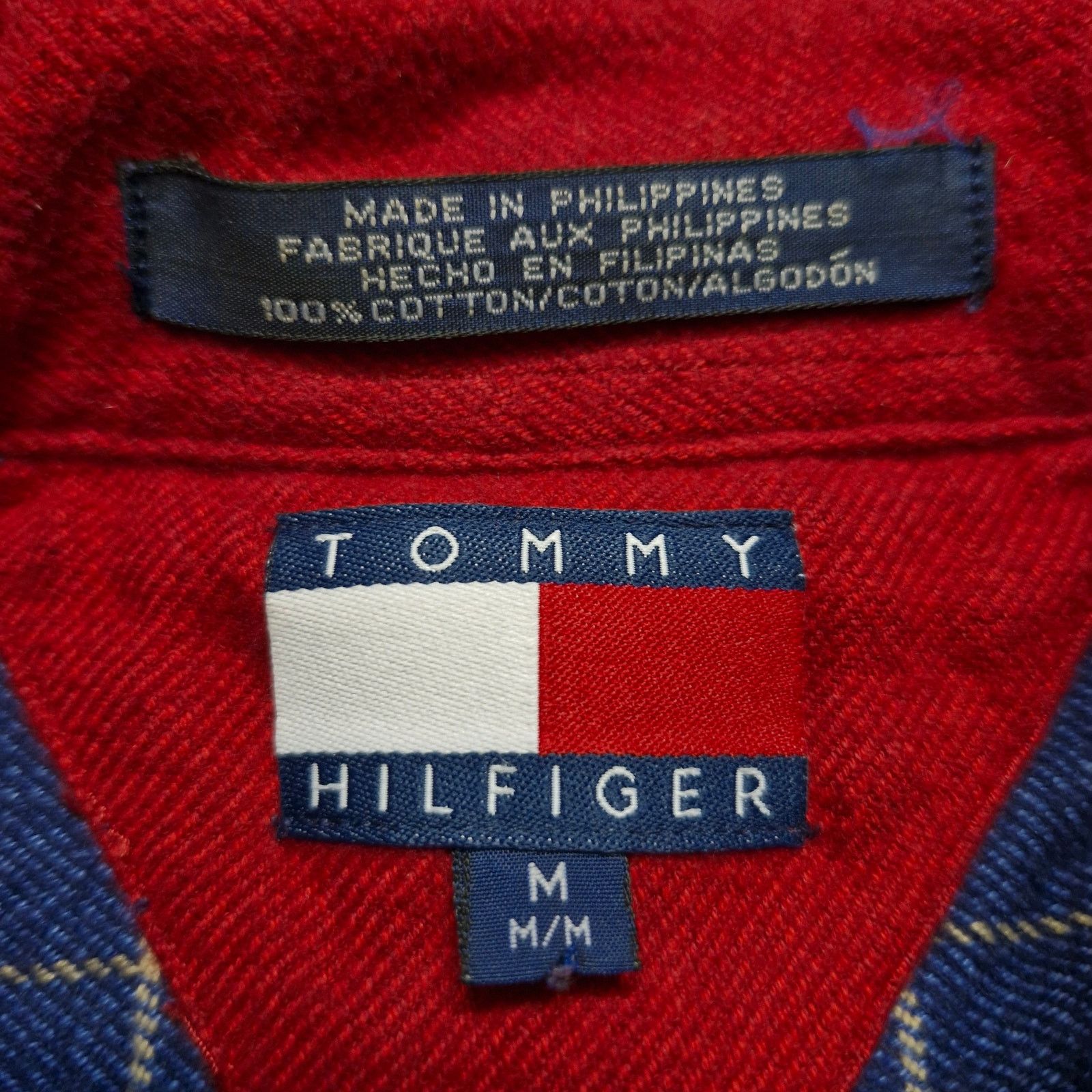 Tommy Hilfiger Tommy Hilfiger Long Sleeve Button-Up Shirt Men’s Blue Size M Size US M / EU 48-50 / 2 - 3 Thumbnail