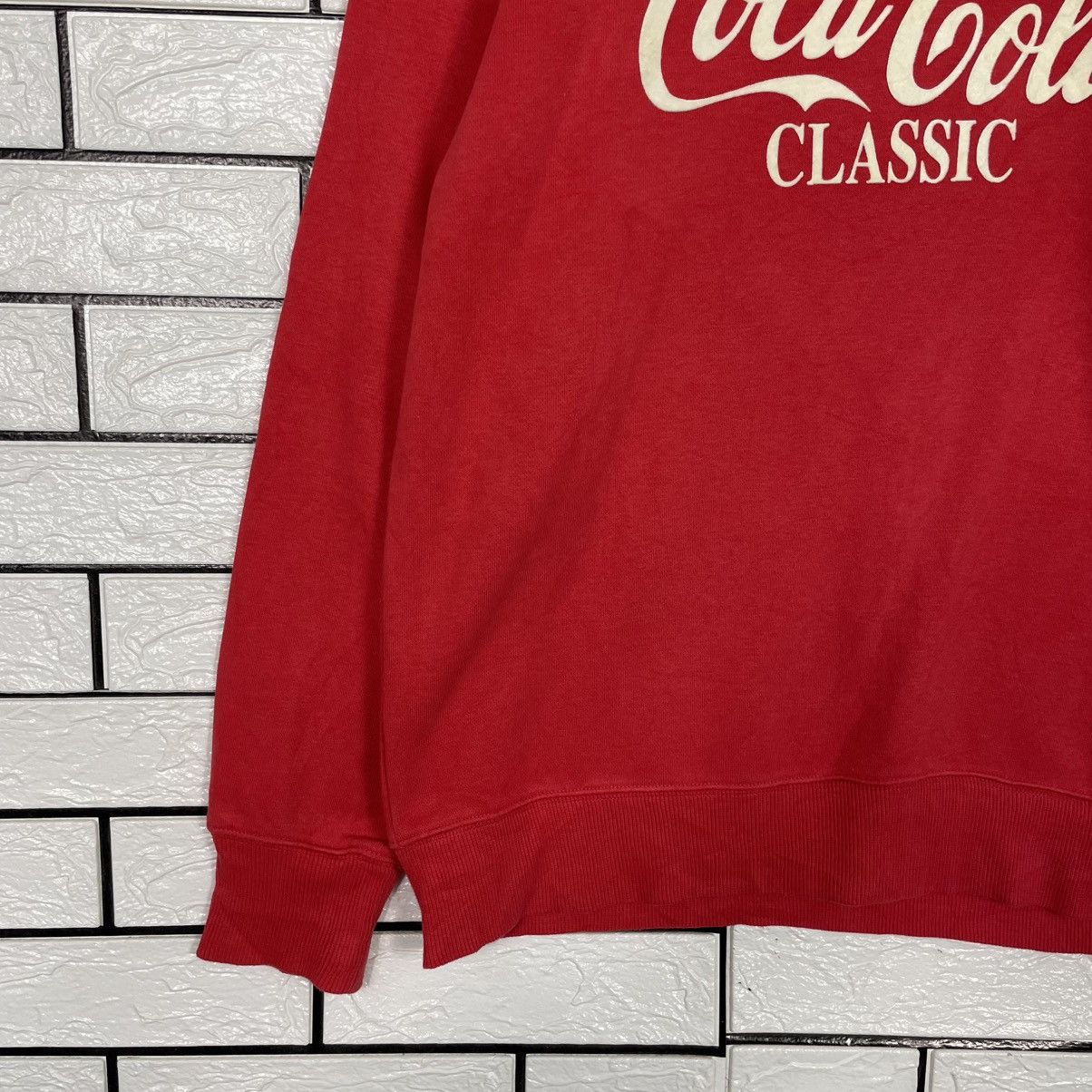 Japanese Brand Coca Cola Big Logo Red Sweatshirt Size US M / EU 48-50 / 2 - 3 Thumbnail