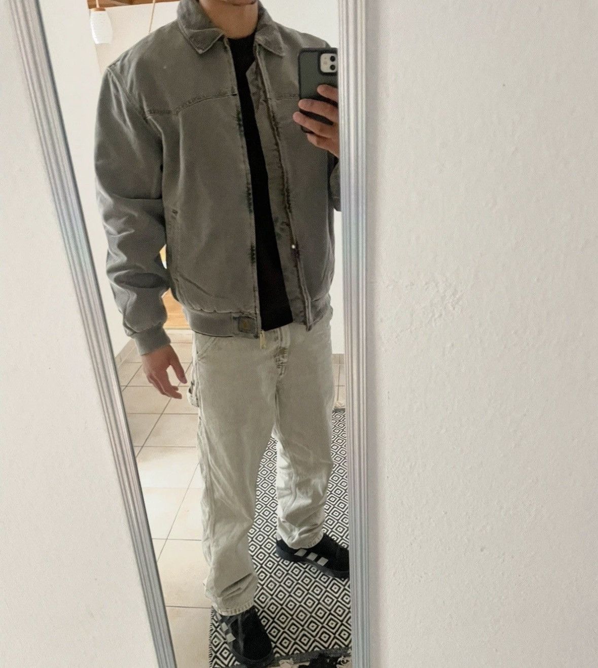 Carhartt Wip Carhartt WIP OG Santa Fe Jacket — Grey / Size XL Size US XL / EU 56 / 4 - 2 Thumbnail