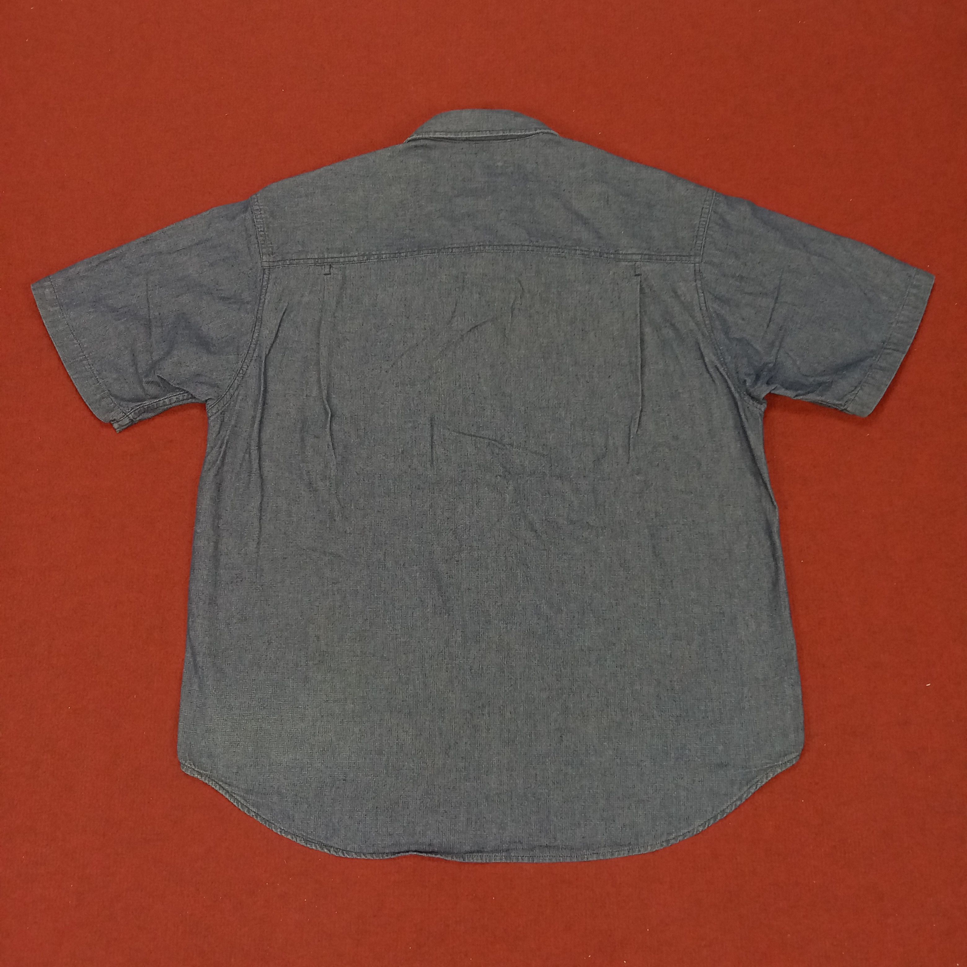 Japanese Brand × Kansai Yamamoto × Vintage Kansai Jeans Shirt Japanese Brand Casual Style Size US L / EU 52-54 / 3 - 4 Thumbnail