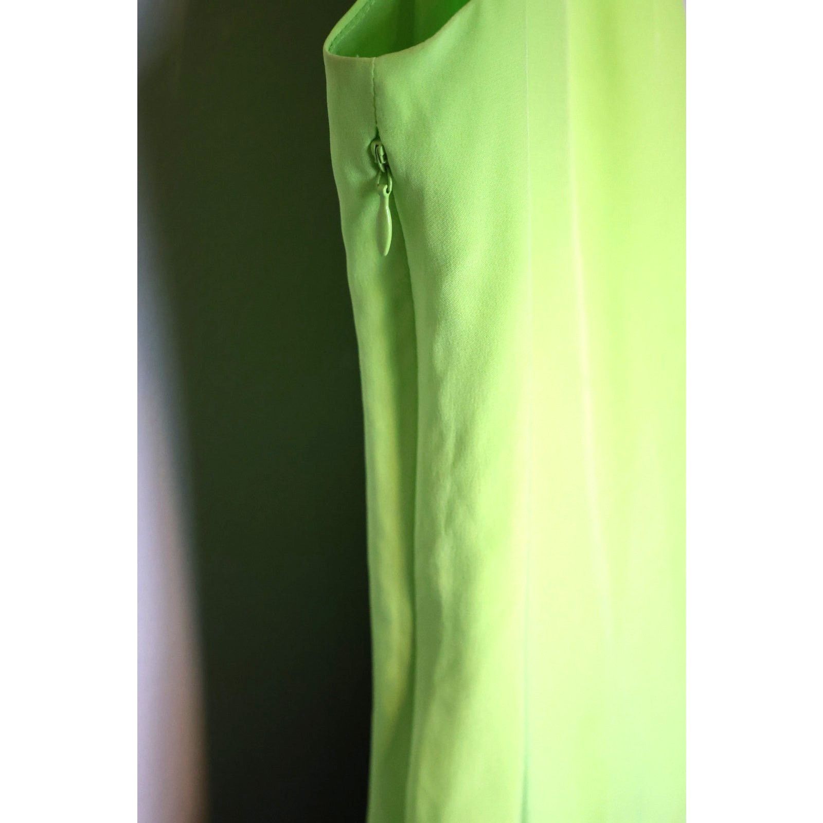 Diane von Furstenberg Diane Von Furstenberg Shizuka Dress - Size 2 - Green / Black Size XS / US 0-2 / IT 36-38 - 6 Thumbnail