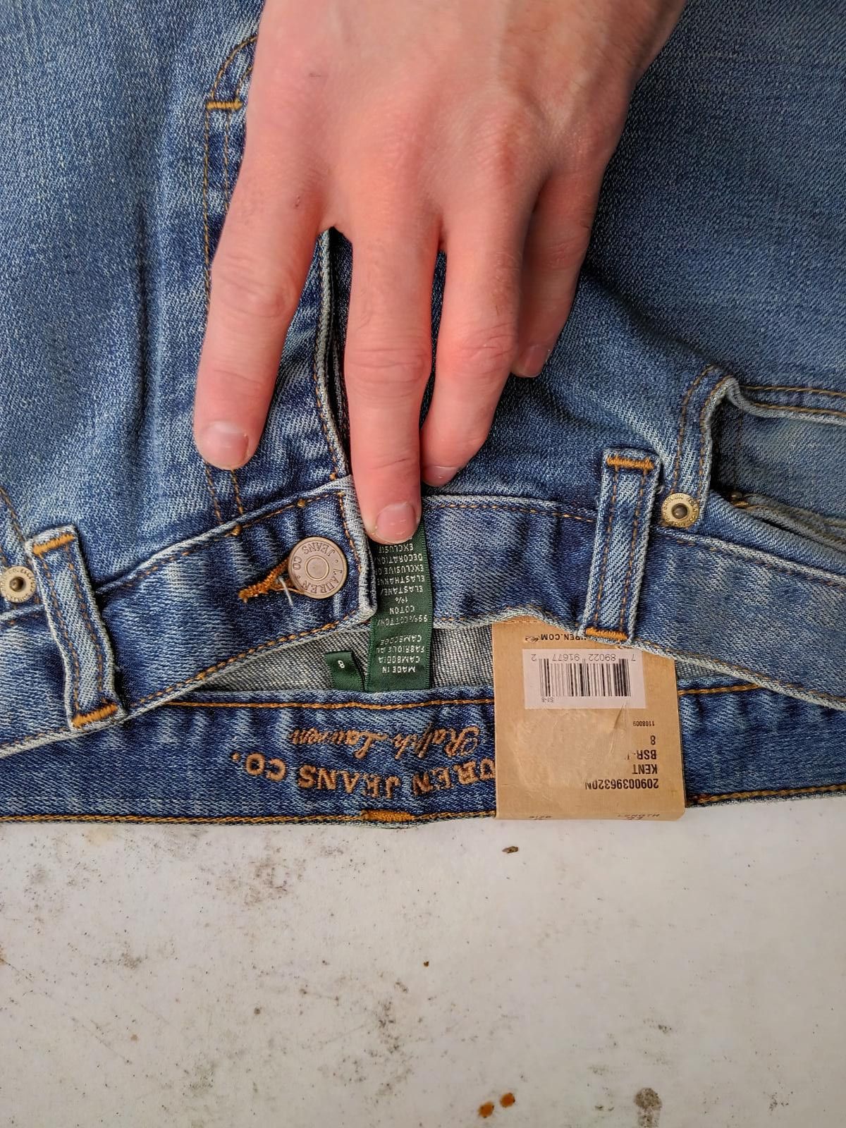 Lauren Ralph Lauren Lauren Jeans Co. Classic Straight Leg Denim Size 30" / US 8 / IT 44 - 2 Thumbnail