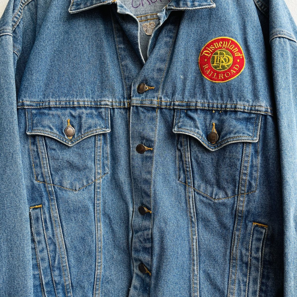 Other Vintage Disneyland Railroad Embroidered Denim Jacket XXL Size US XXL / EU 58 / 5 - 9 Thumbnail
