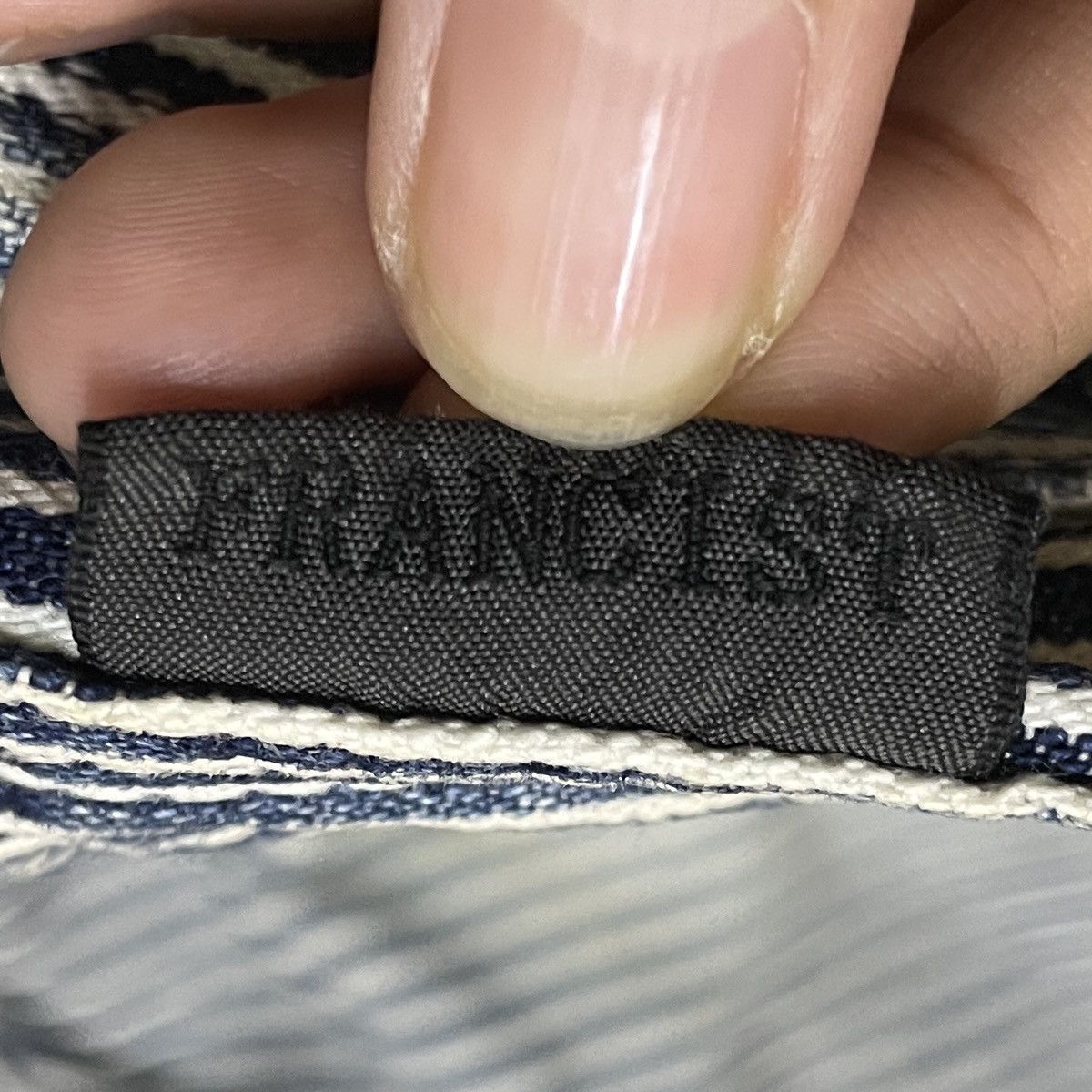 Japanese Brand × Vintage Rare Design Vintage Brand Francist Morks Hickory Pants 1990s Size US 30 / EU 46 - 10 Thumbnail
