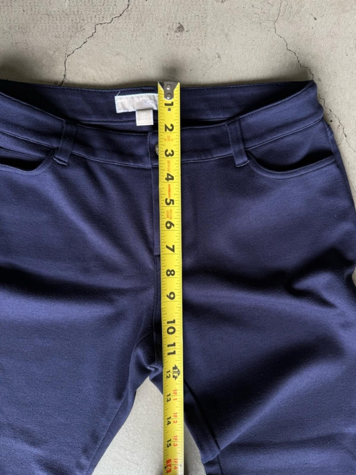 Michael Kors Michael Kors / Stretch Slim Pants / Navy Size 30" / US 8 / IT 44 - 4 Thumbnail