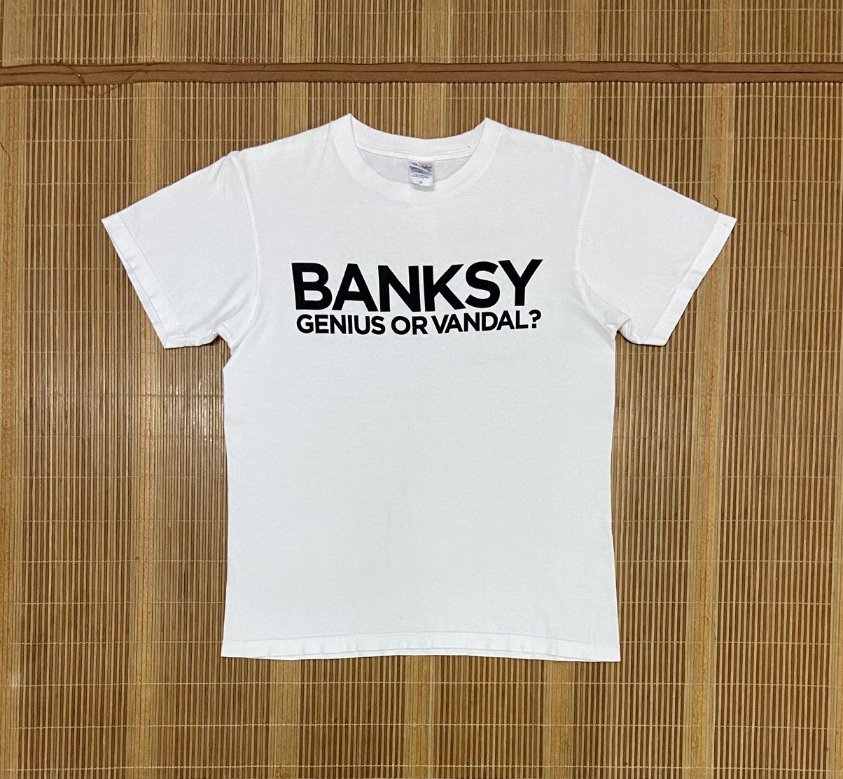 Japanese Brand BANKSY TEE Size US S / EU 44-46 / 1 - 1 Thumbnail