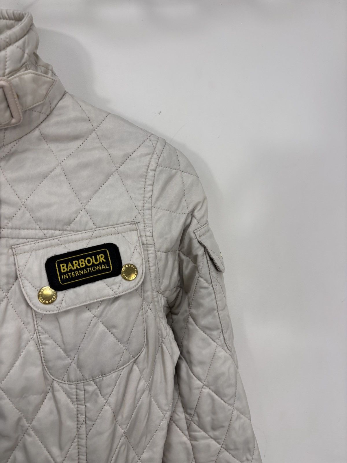 Barbour Barbour International Women’s Belted Quilted Jacket Size S / US 4 / IT 40 - 6 Thumbnail