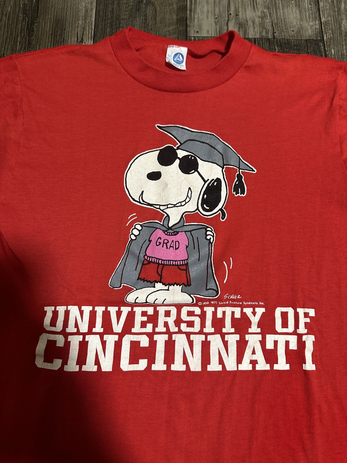 Peanuts Vintage 1971 Peanuts UoC Tee Size US M / EU 48-50 / 2 - 2 Thumbnail