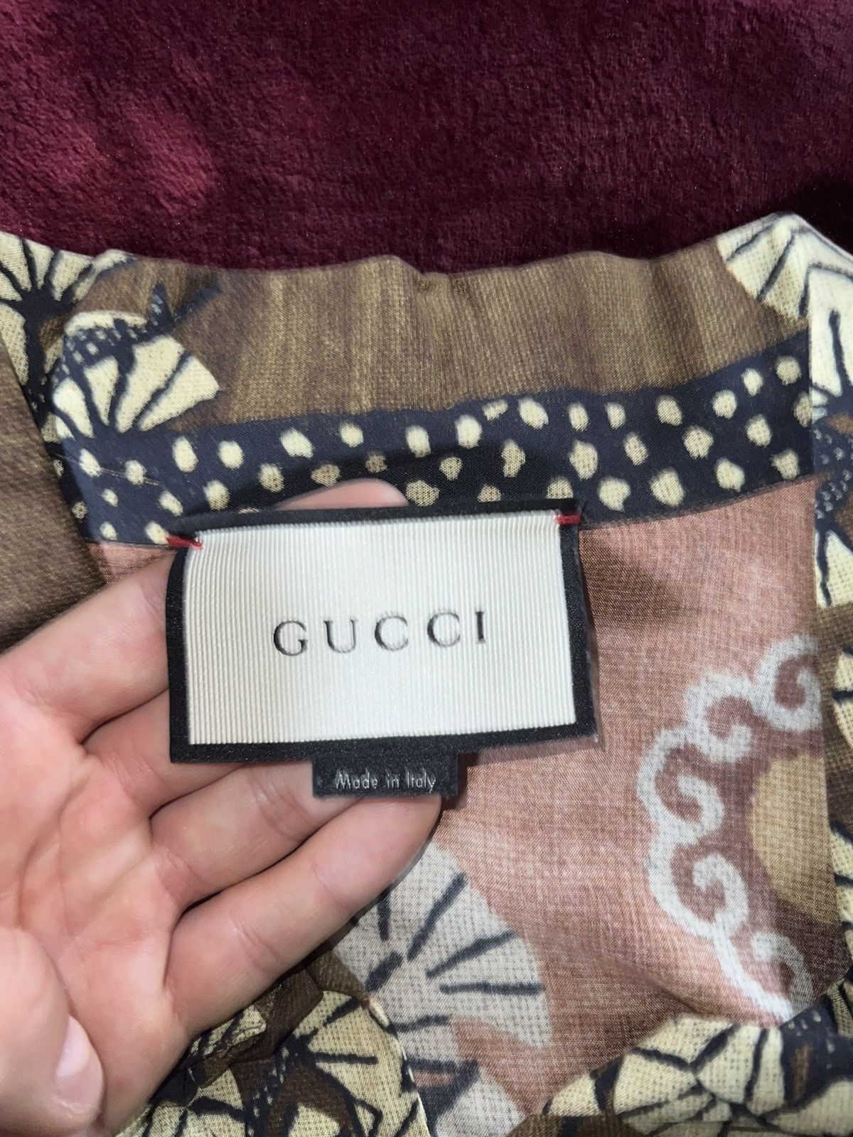 Gucci Bengal Tiger Gucci Shirt Size US L / EU 52-54 / 3 - 4 Thumbnail