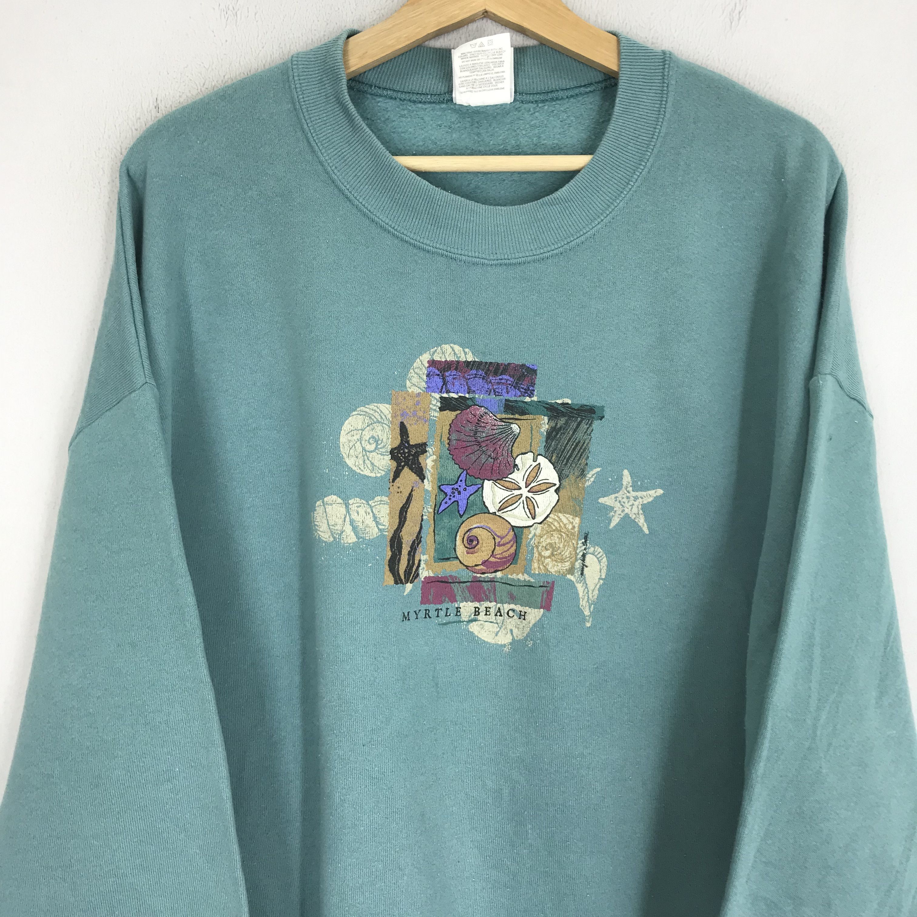 Japanese Brand Vintage Y2K Myrtle Beach Sweatshirts - 448 Size US XL / EU 56 / 4 - 6 Thumbnail