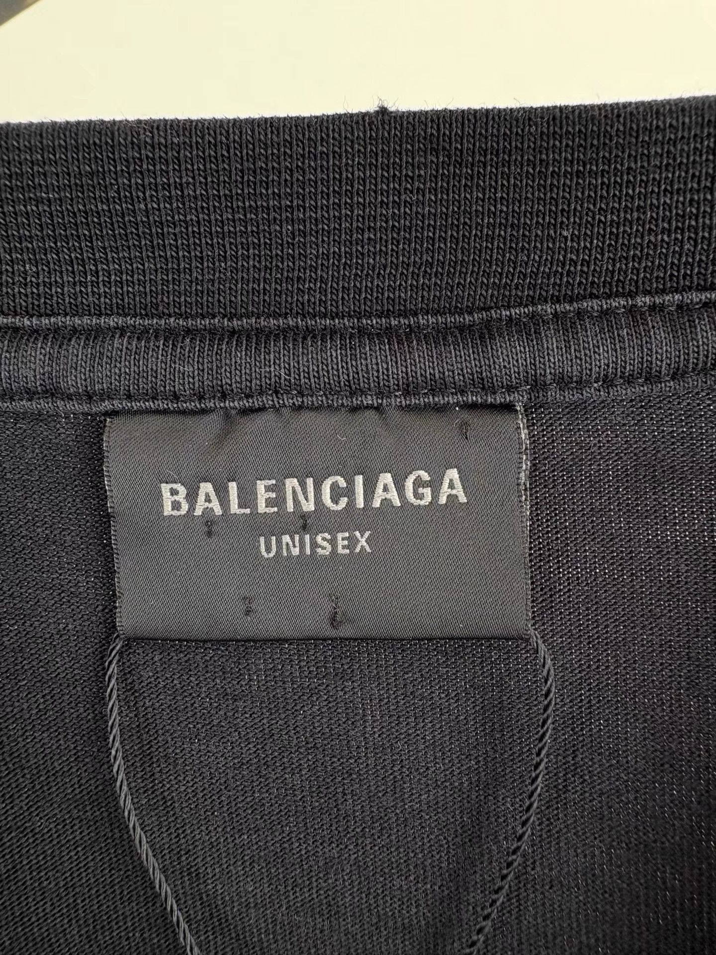 Balenciaga BALENCIAGA Vintage Distressed Logo Short Sleeve K1 Size US XS / EU 42 / 0 - 4 Thumbnail