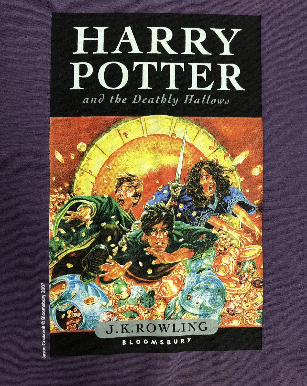 Vintage Vintage Harry Potter J.K. Rowling Bloomsbury T-Shirt Size US XL / EU 56 / 4 - 3 Thumbnail