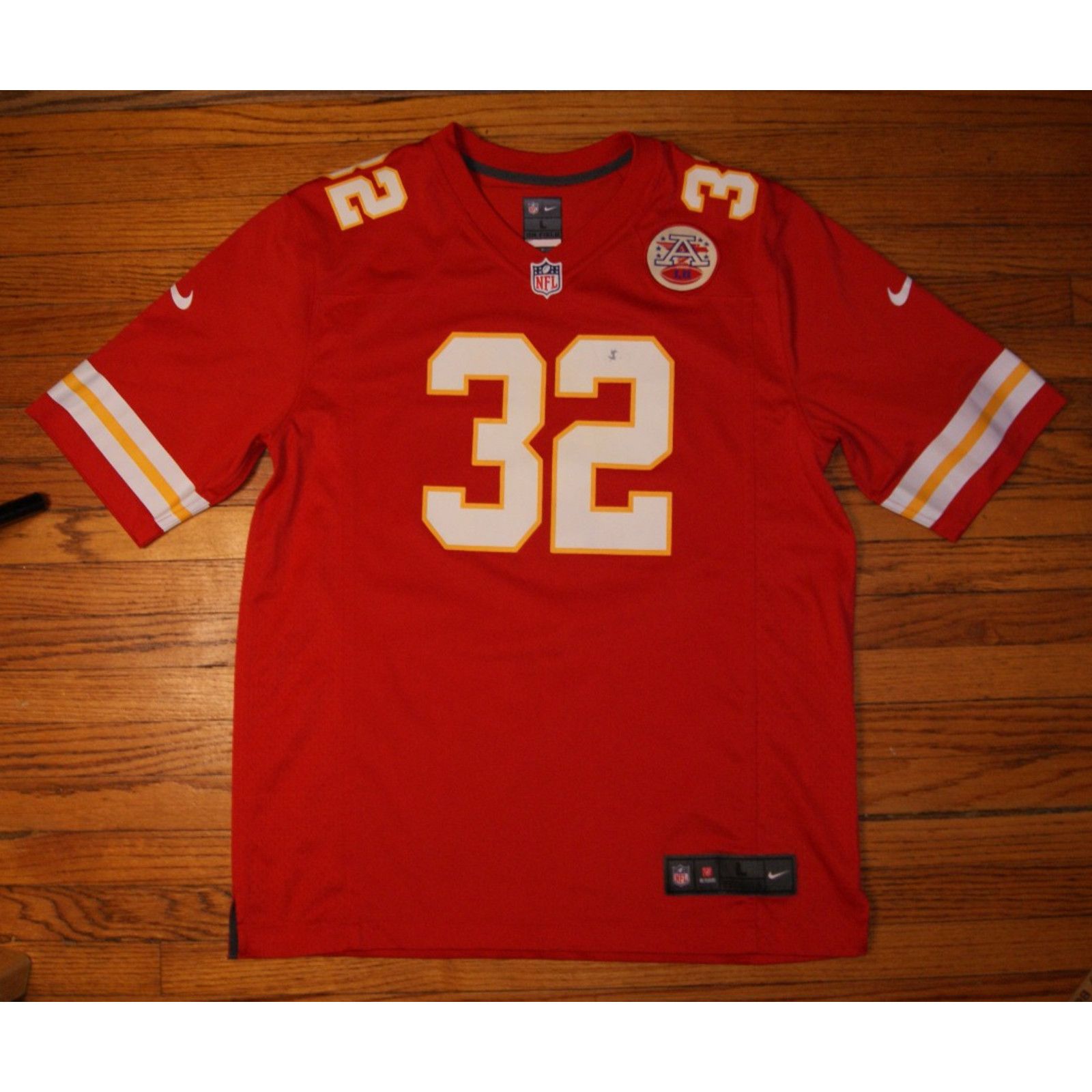 Nike Nike Red On Field Jersey Kansas City Chiefs Men's Large Size US L / EU 52-54 / 3 - 1 Thumbnail