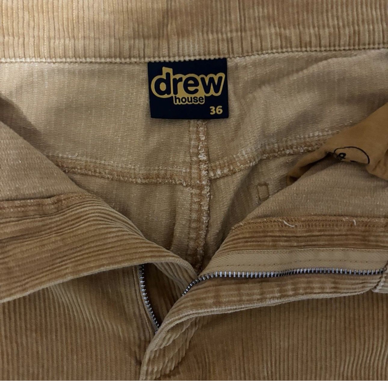Drew House Drew House Tan corduroy carpenter pants Size US 36 / EU 52 - 4 Thumbnail