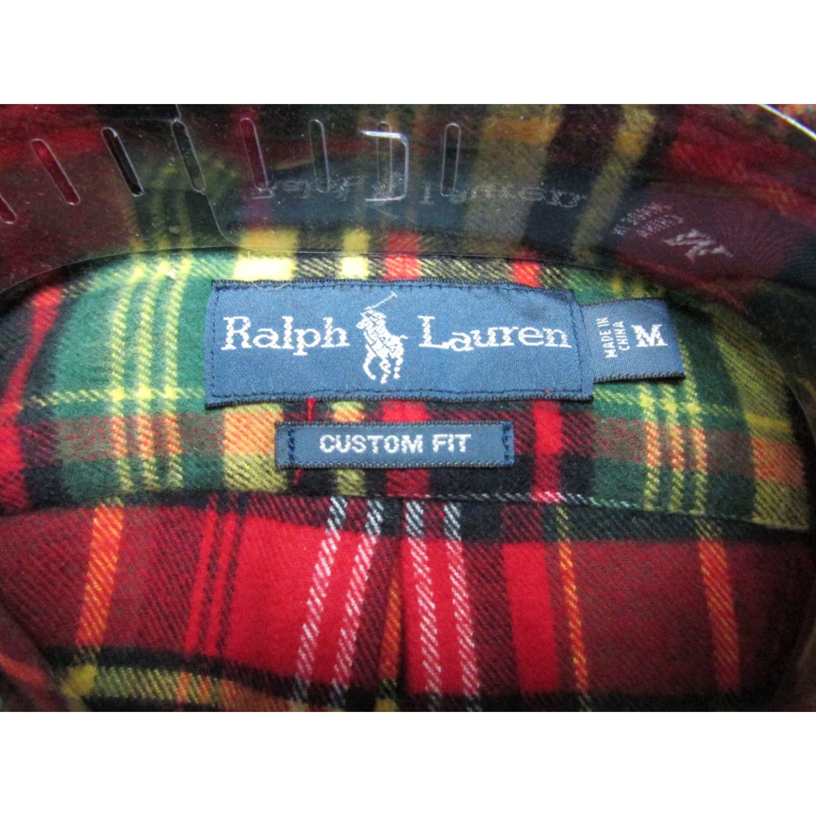 Ralph Lauren Ralph Lauren Shirt Mens Medium Red Yellow Plaid Flannel Pocket Button Down New Size US M / EU 48-50 / 2 - 5 Thumbnail
