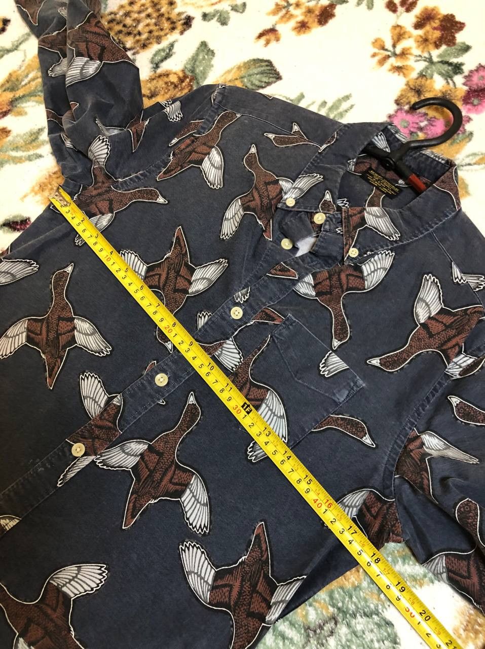 Allsaints Vintage bird print Shirt Allsaints crazy Y2K slim fit Size US XS / EU 42 / 0 - 10 Thumbnail