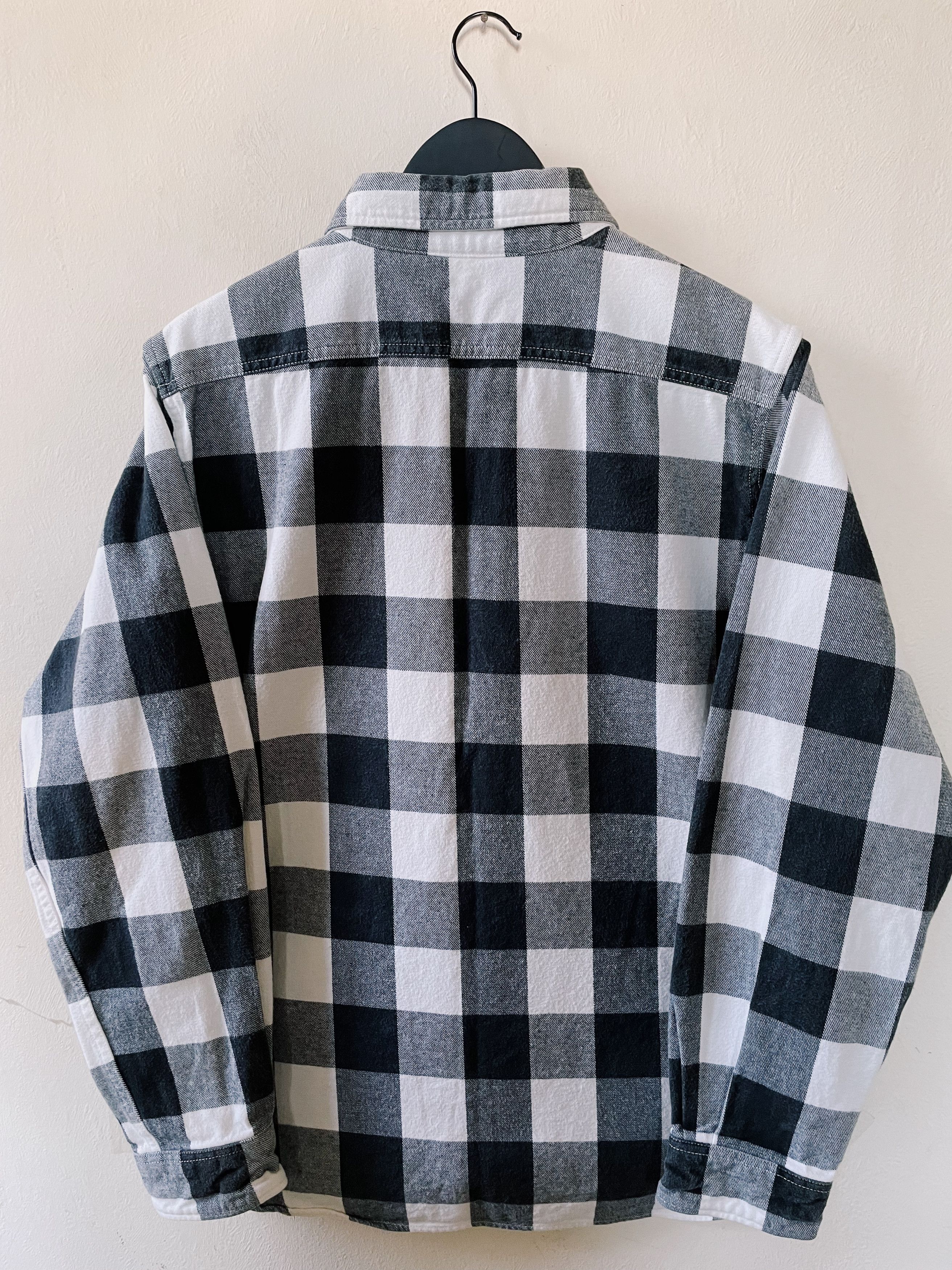 Bape × Nigo × Vintage Vintage Y2K Bape A Bathing Ape Checkered Heavy Cotton Shirt Size US L / EU 52-54 / 3 - 2 Thumbnail