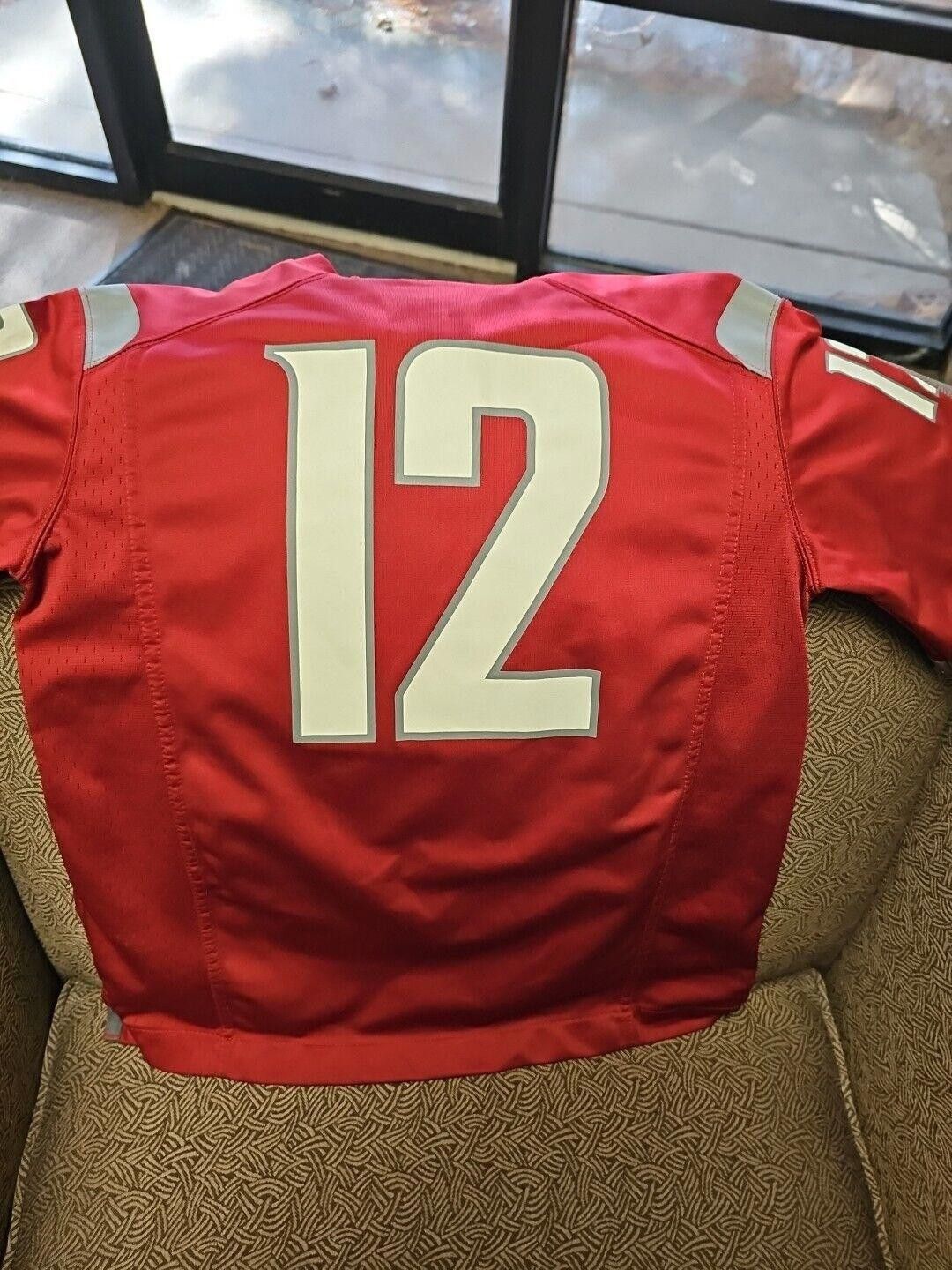 Nike Nike Washington State Cougars Football Youth Small #12 #D Size ONE SIZE - 4 Thumbnail