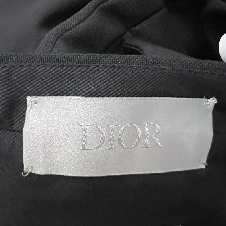 Dior Dior Travis Scott co-branded black embroidered logo trouser Size US 30 / EU 46 - 4 Thumbnail