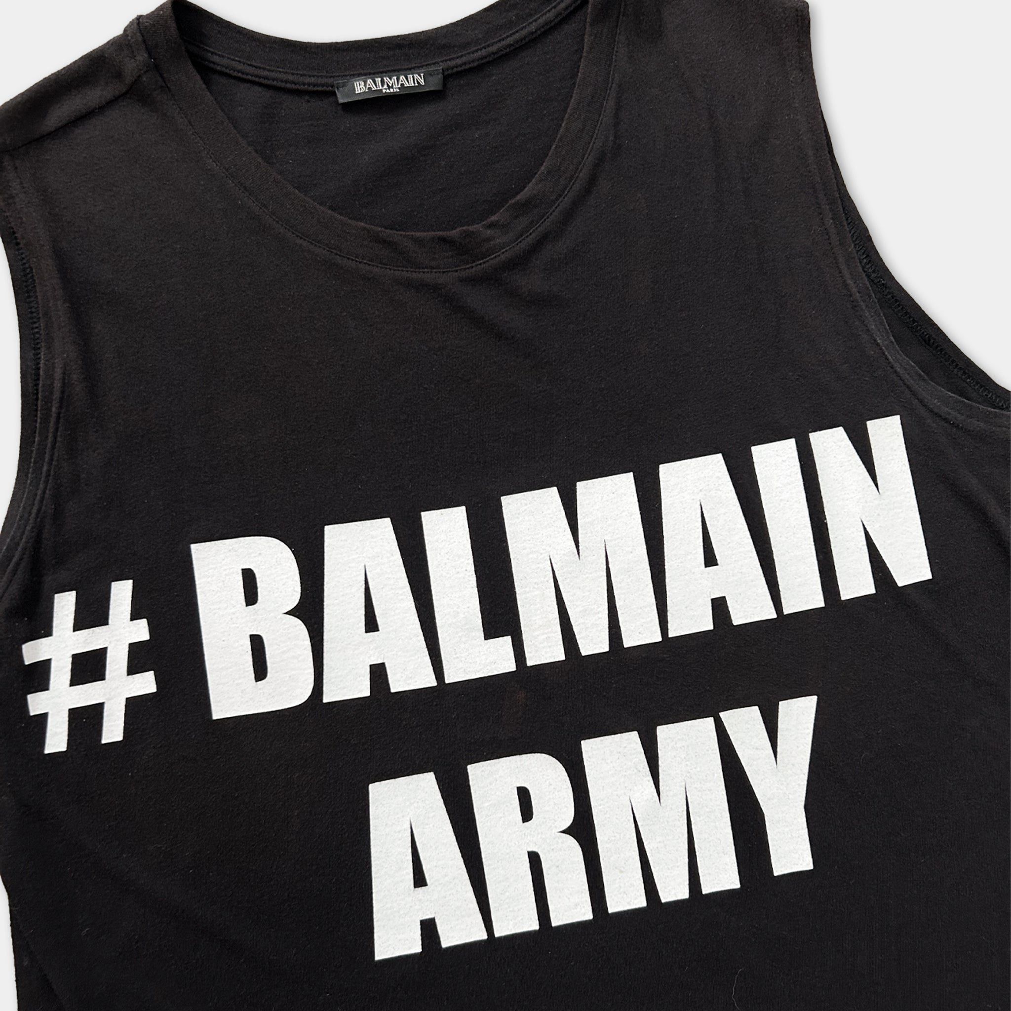 Balmain Balmain Army Tank Top Size US L / EU 52-54 / 3 - 3 Thumbnail